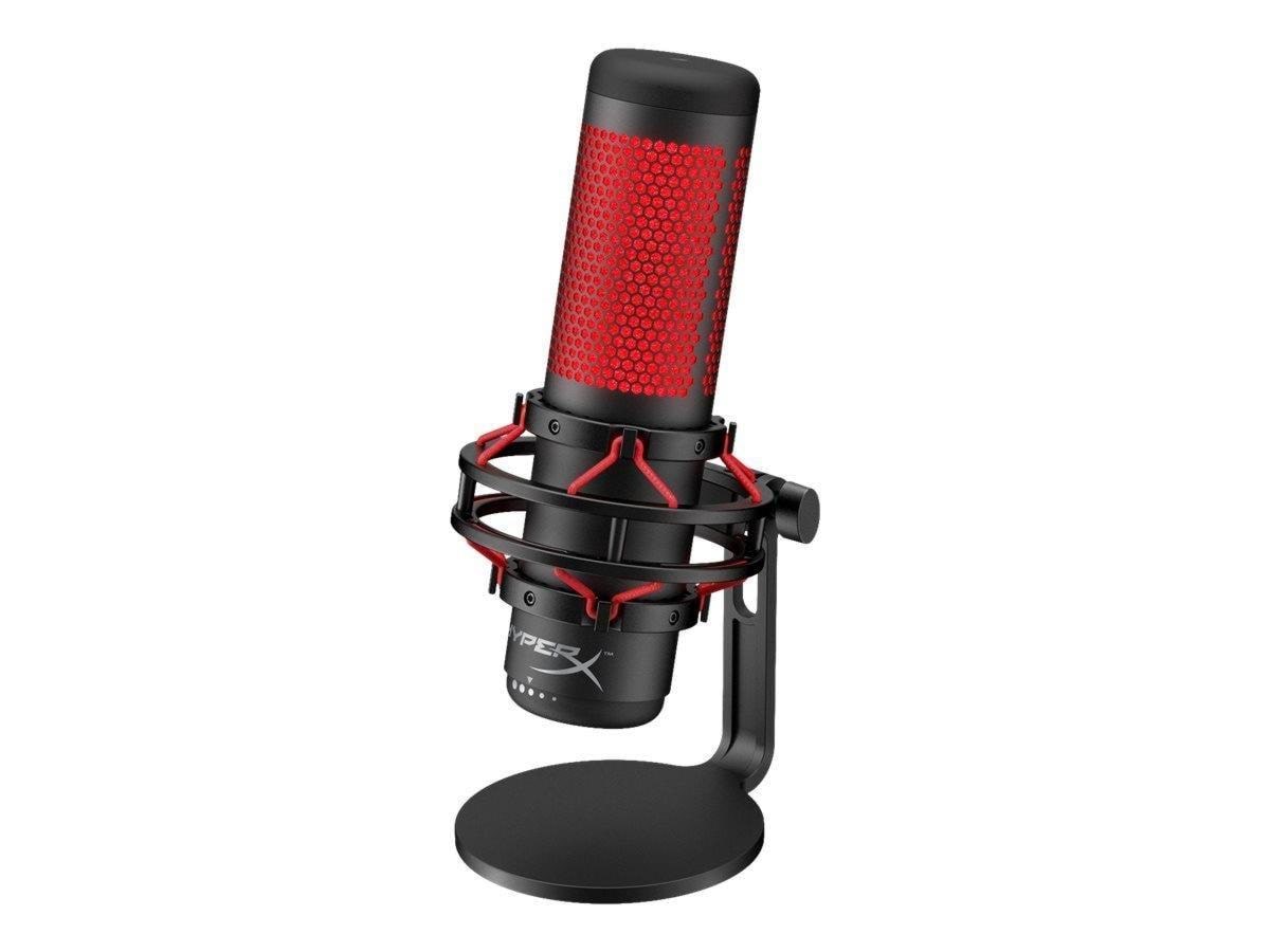 HyperX QuadCast Mikrofon Rød 4P5P6AA