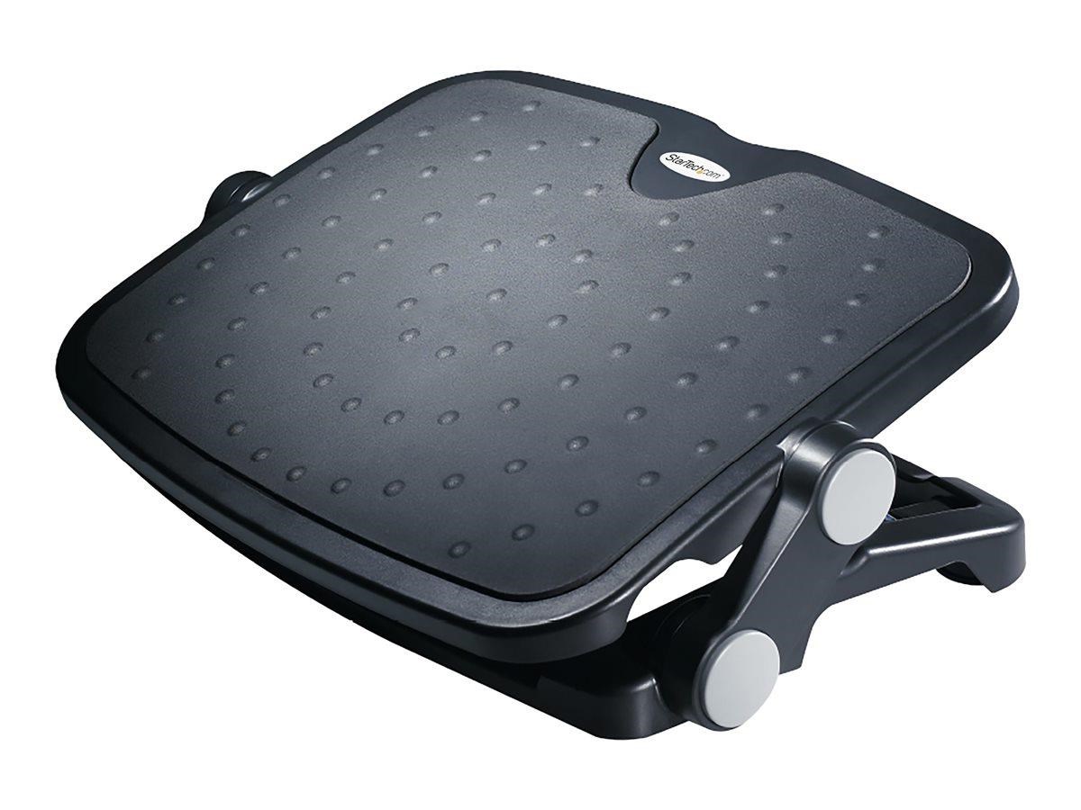 StarTech.com Adjustable Under-Desk Foot Rest Black Ergonomi FTRST1