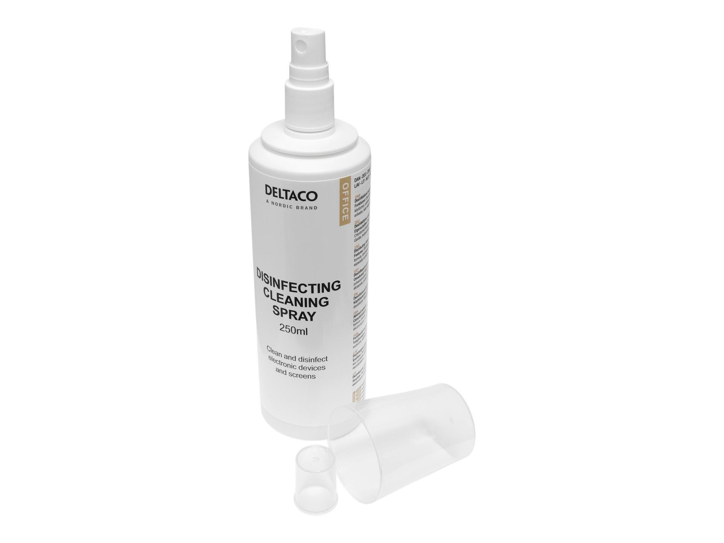 Deltaco Antibacterial spray 100 ml Systemtilbehør CK1033