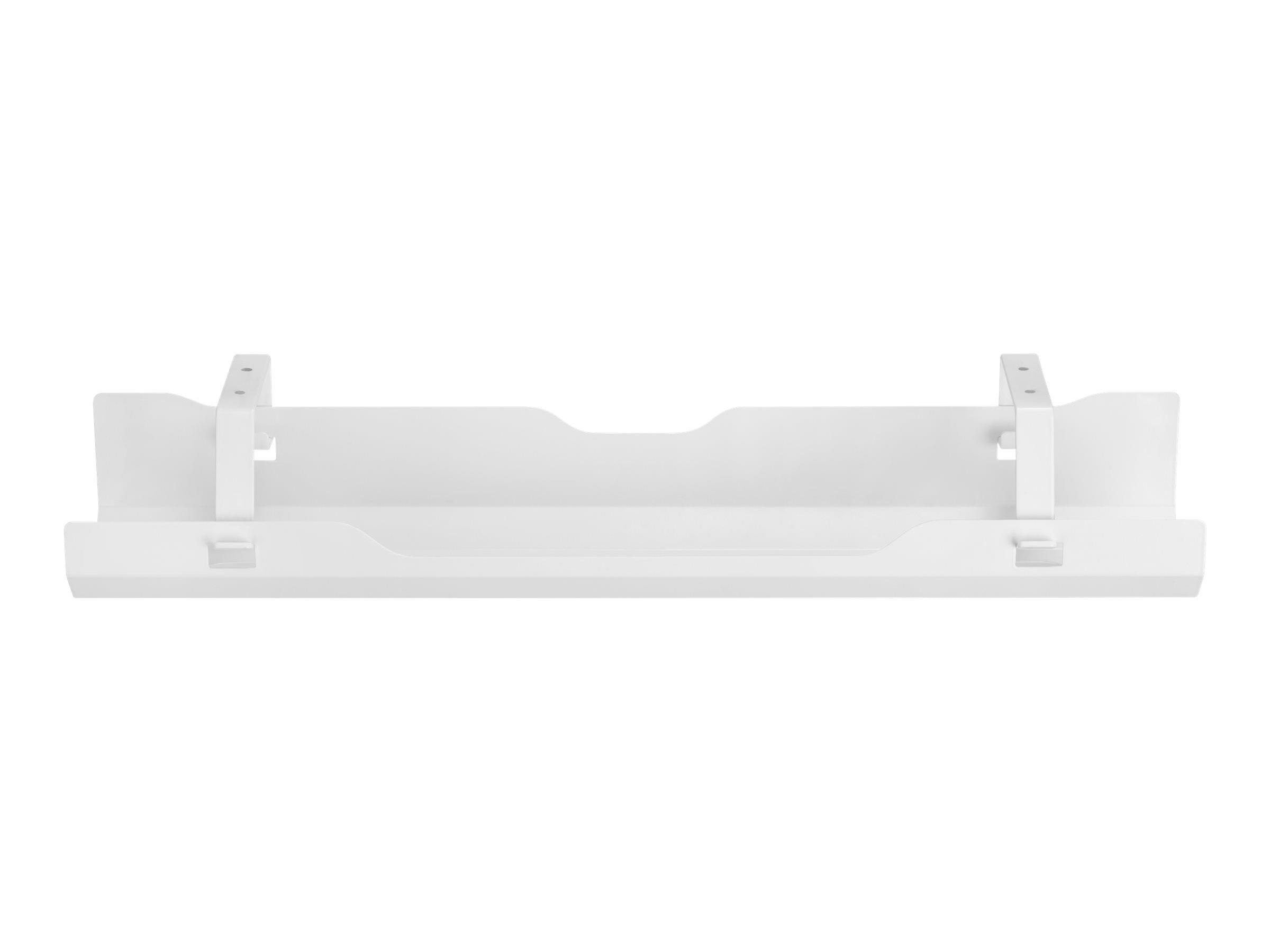 Deltaco Office Cable Management Tray - White Kabel Organisering Hvid DELO-0209