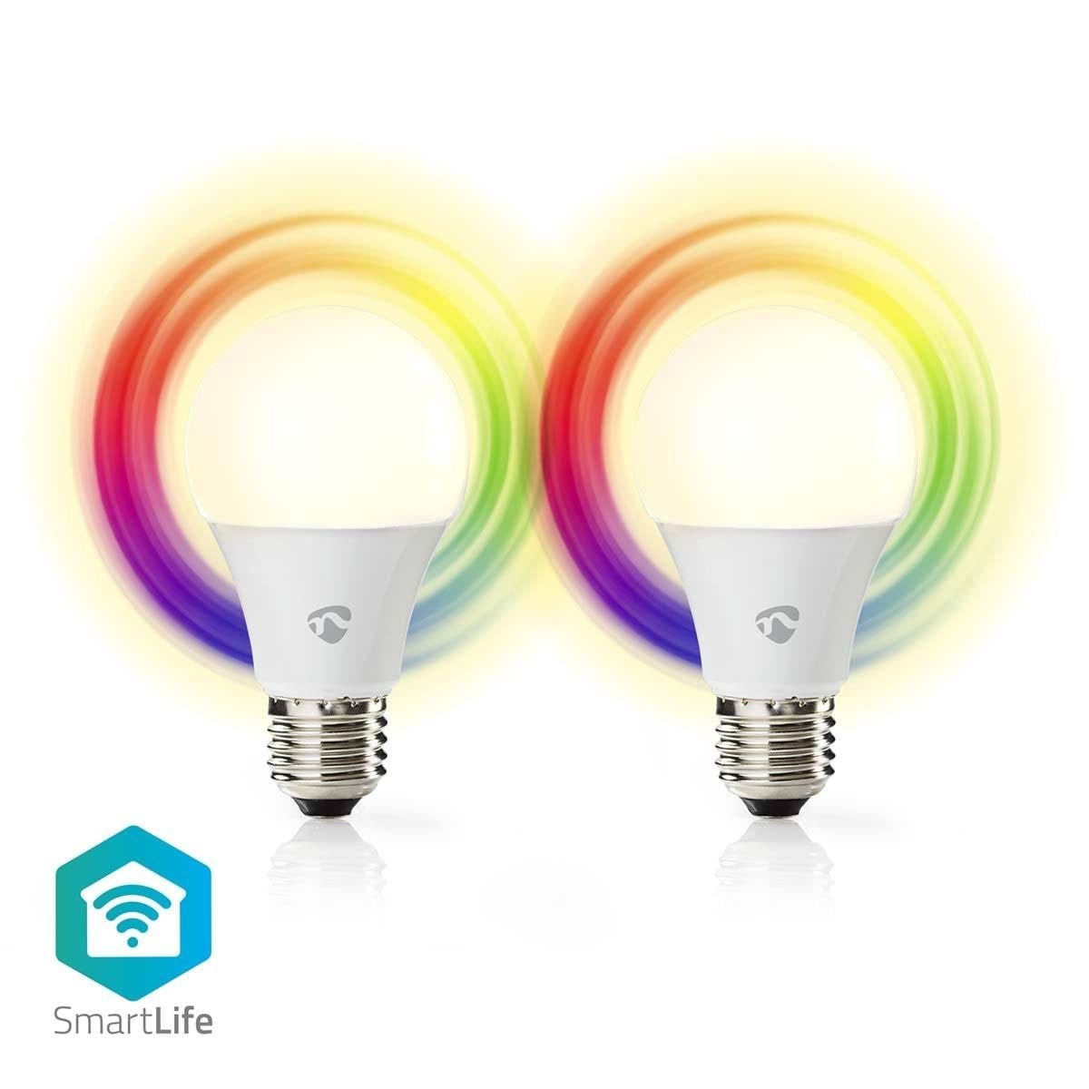 Nedis SmartLife Fuld Farve Pære Smart Home WIFILRC20E27