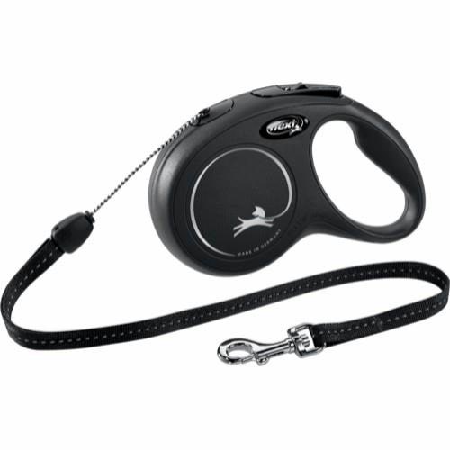 Flexi New CLASSIC S Leash 8 m black Hundeudstyr H7843S