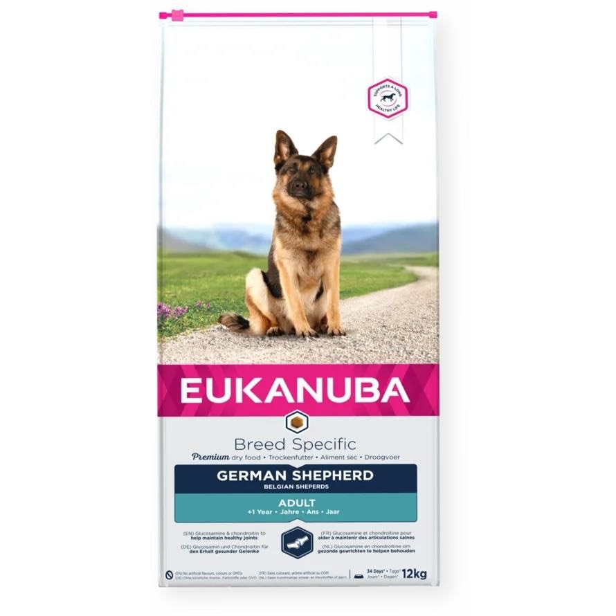 Eukanuba Breed Specific German Shepherd Adult 12kg Hundeudstyr EH271200