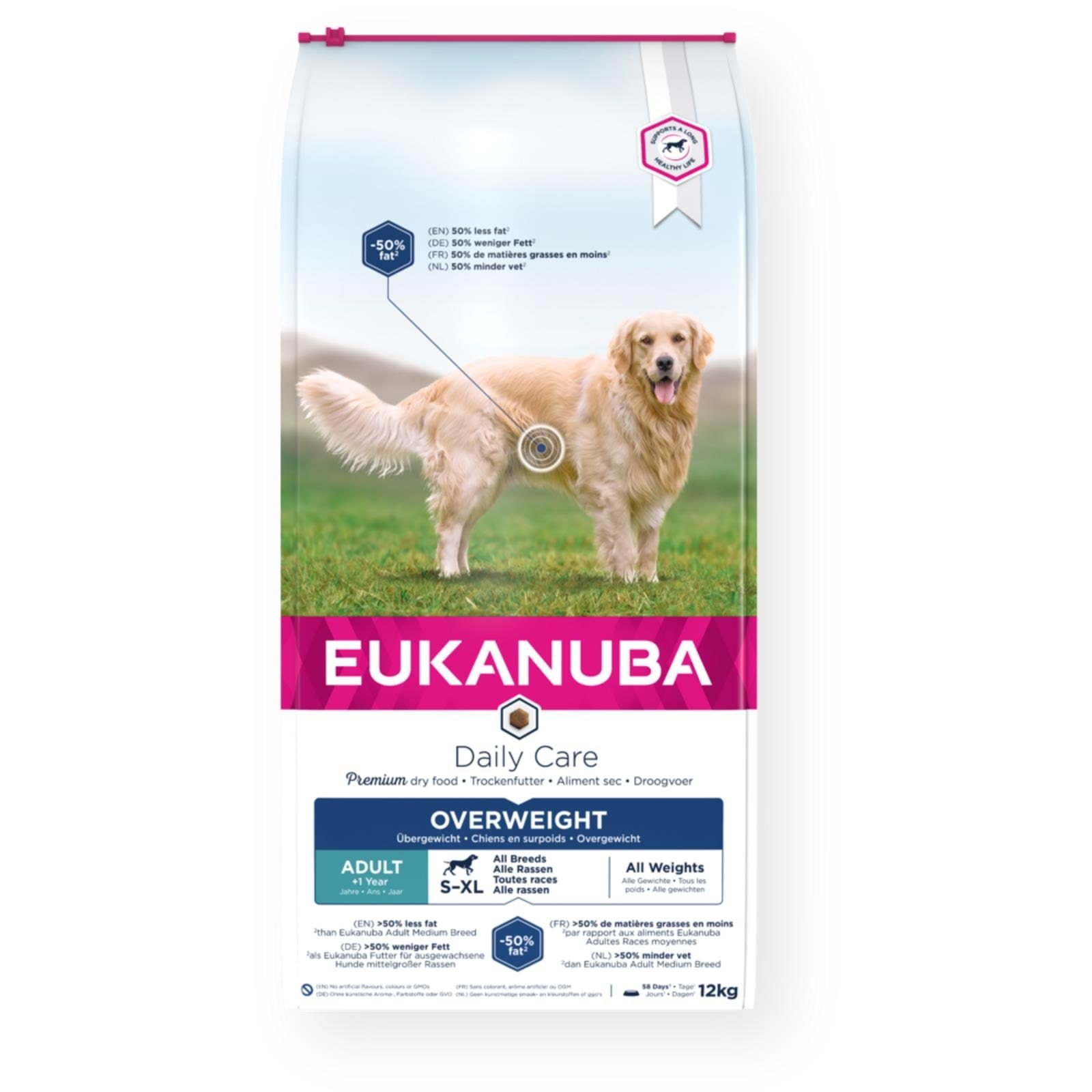 Eukanuba Special Care Overweight Adult All Breed - dry dog food - 12kg Hundeudstyr DLPEUKKAS0063