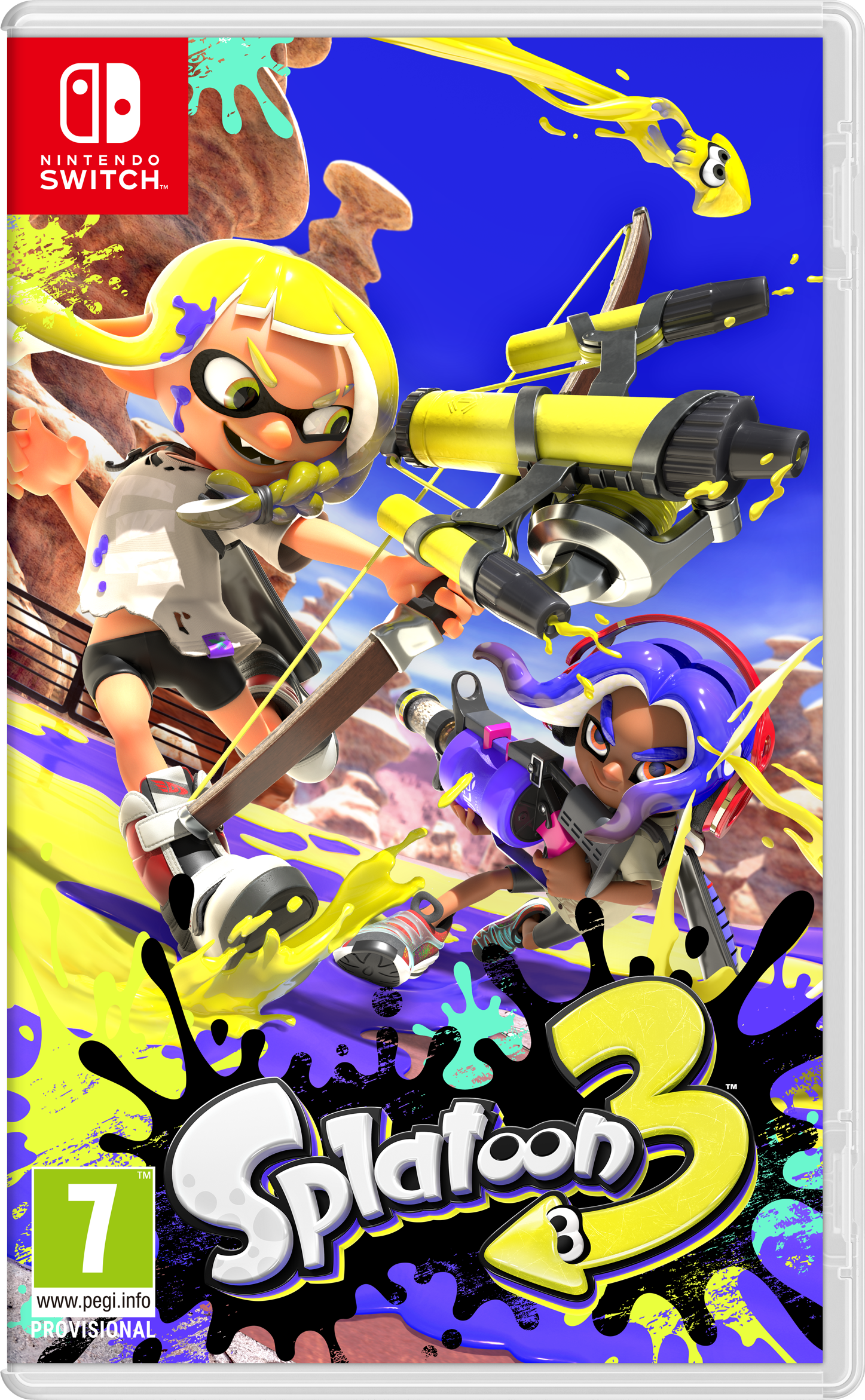 Splatoon 3 - Nintendo Switch - Action Spil 0045496510695