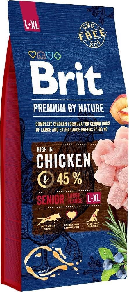 Brit Premium by Nature Senior L+XL 15kg Hundeudstyr BH521500