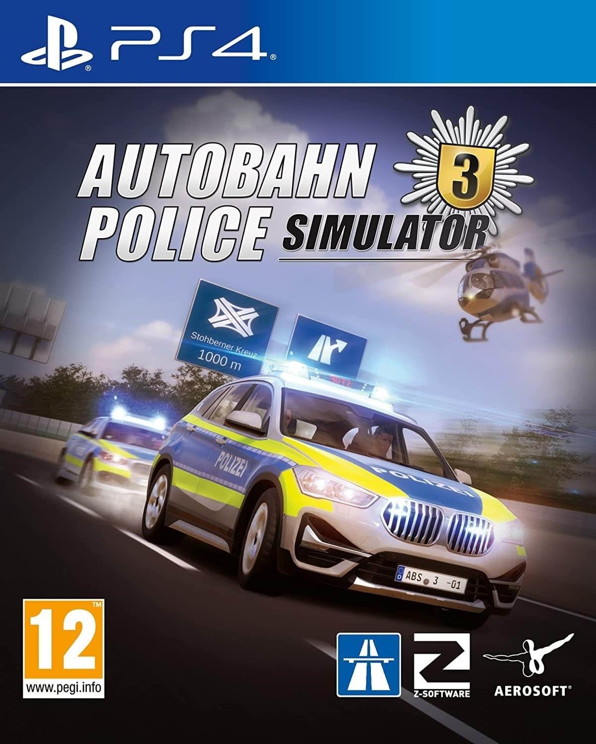 Autobahn Police Simulator 3 - Sony PlayStation 4 - Simulator Spil 4015918156806