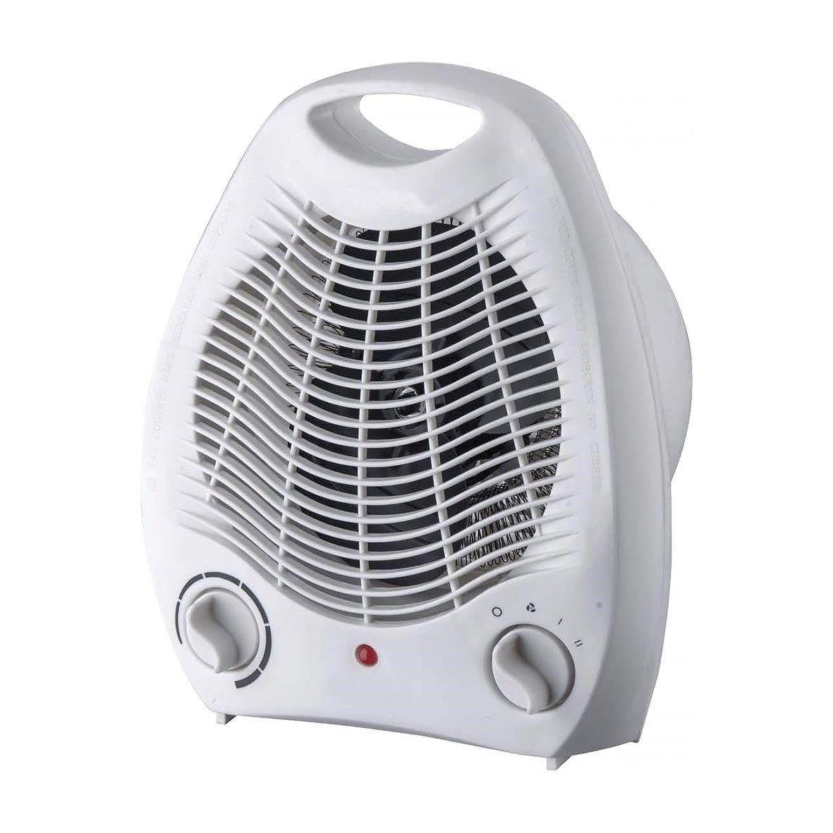 Gripo Varmeblæser 2000W, Hvid Klimaventilator 5704587036623