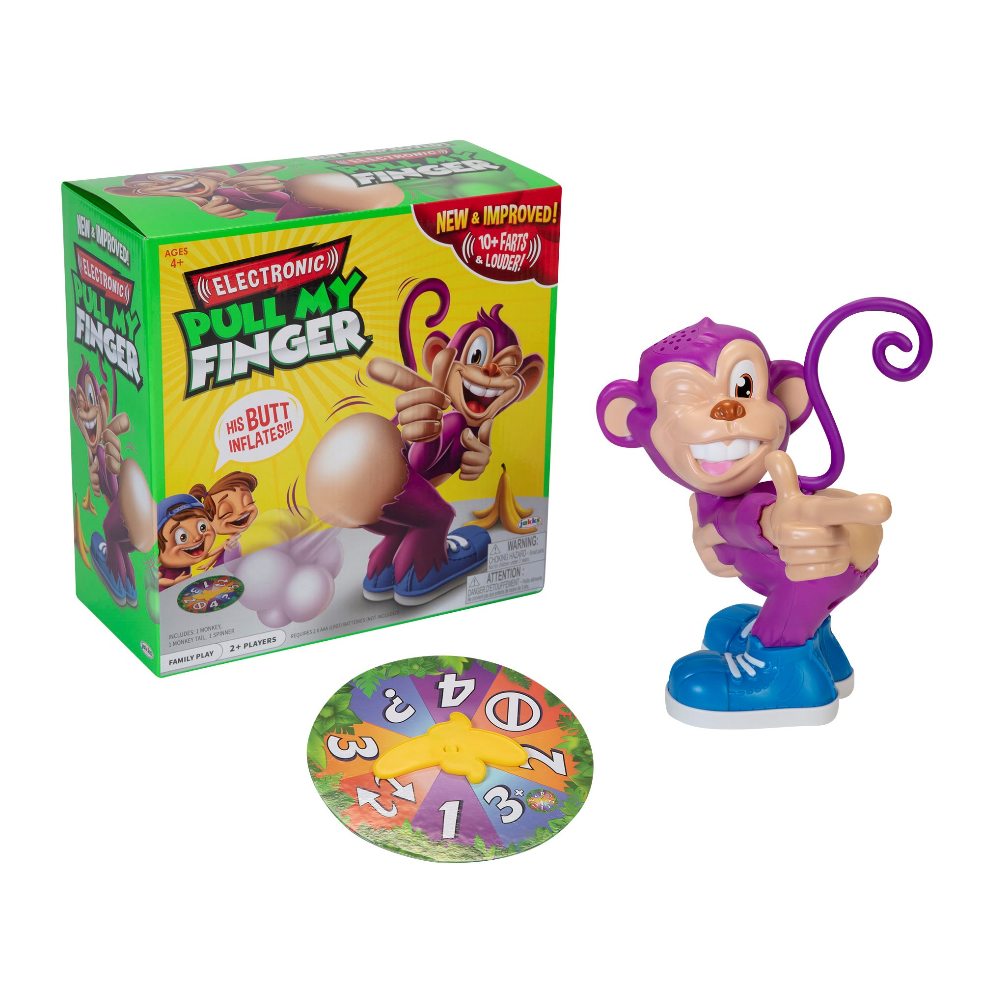Jakks Electronic Pull My Finger Game Brætspil 152714