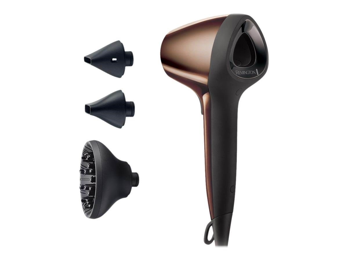 REMINGTON Hårtørrer Air3D Bronze - 1800 W Hørtørrer Sort D7777