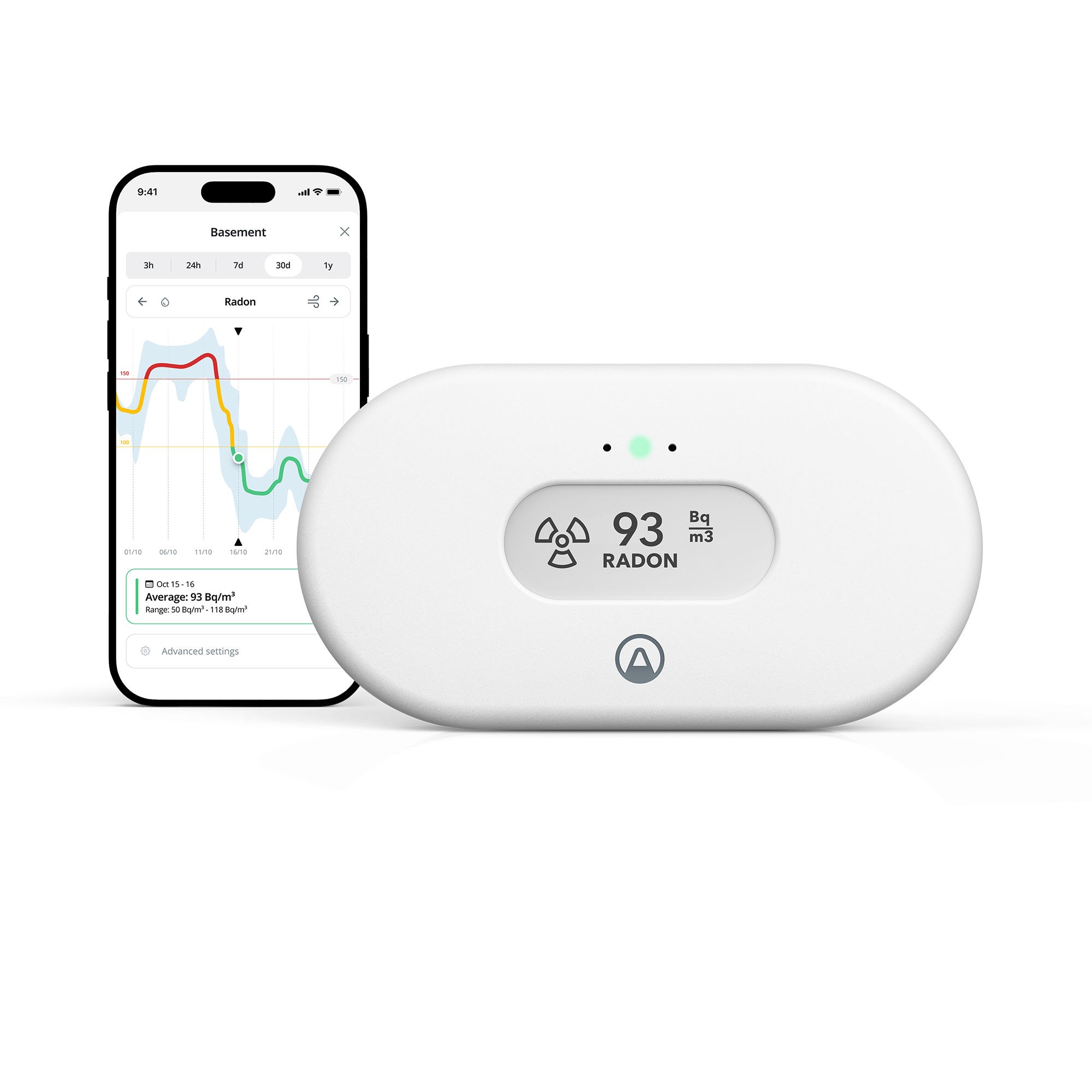 Airthings View Radon Smart Home 7090031109899