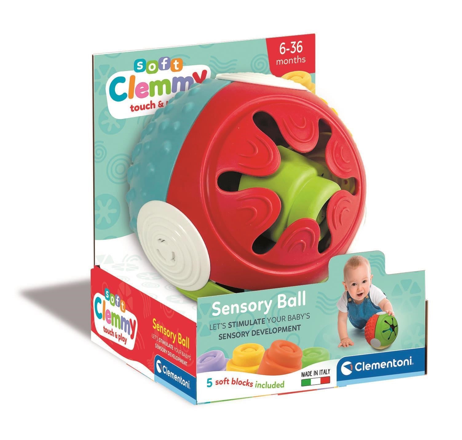 Clementoni Soft Clemmy - Touch & Play Sensory Ball Babylegetøj 17689