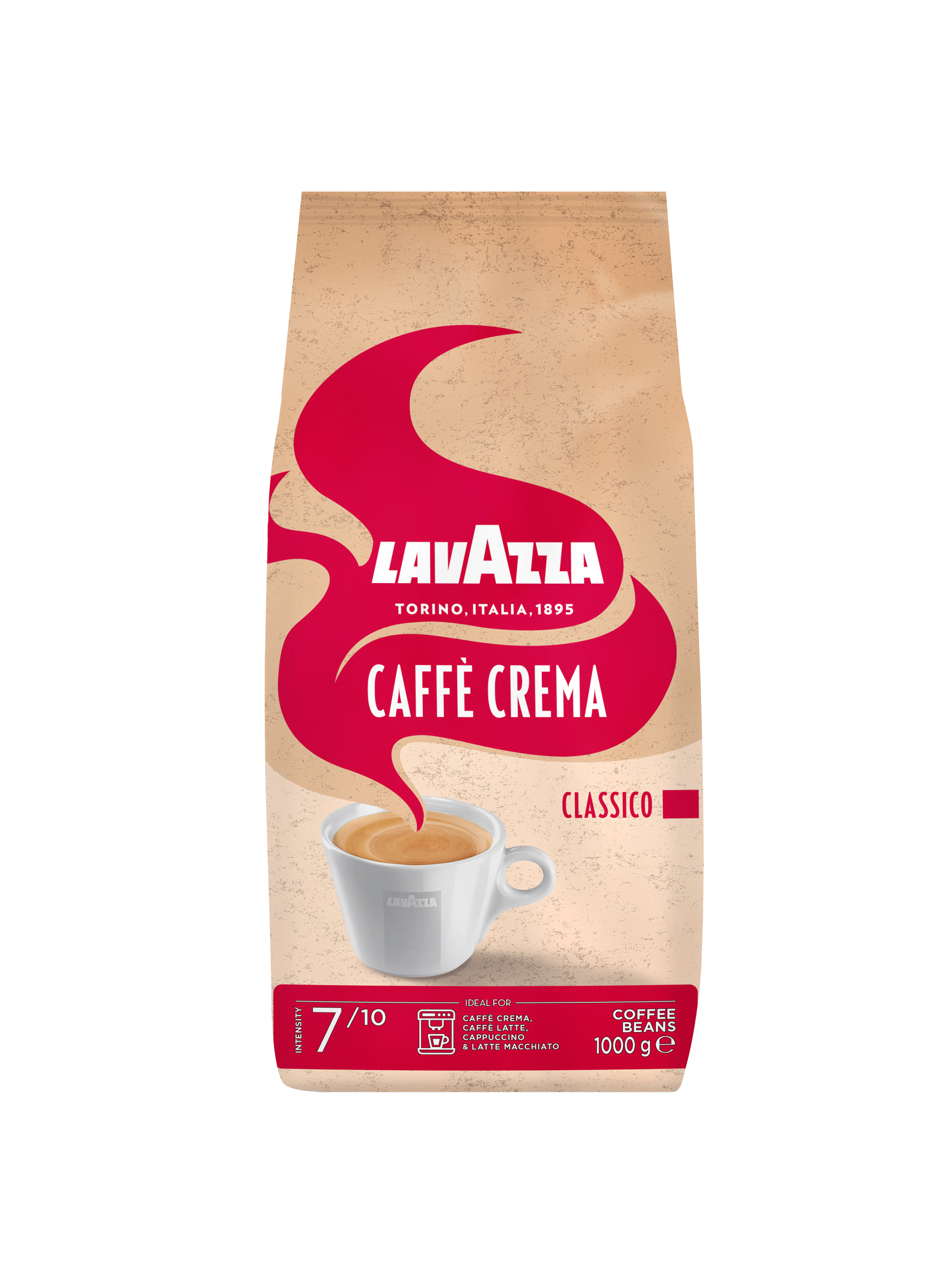 Lavazza Caffe Crema Classico - 1 kg Kaffemaskine Kaffe 2899