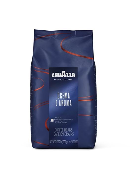Lavazza Crema e Aroma Kaffebønner 1 kg Kaffemaskine 2490