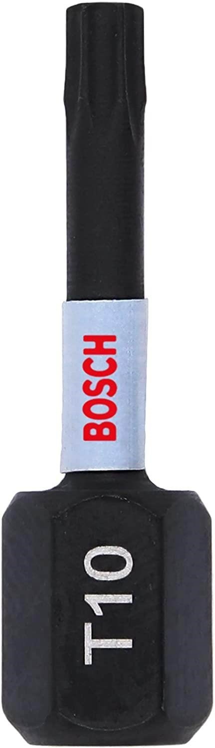 Bosch Impact Control T10 Torx-bits 25 mm 2 pcs. Bor Og Bits 2608522472