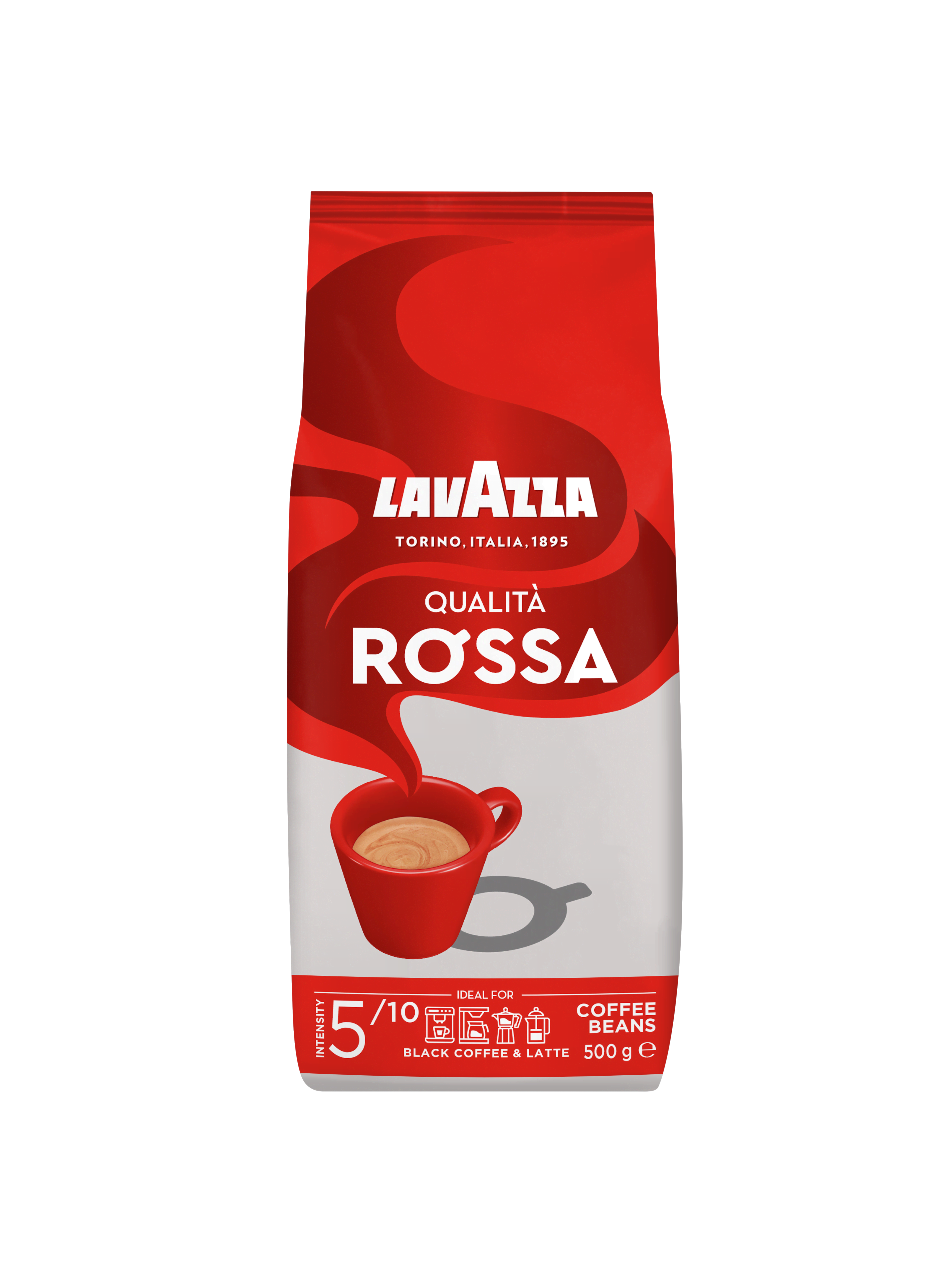 Lavazza Qualità Rossa - 500g Kaffemaskine Kaffe 8000070036321