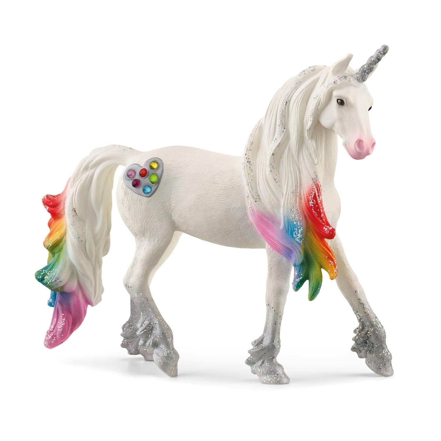 Schleich Rainbow Love enhjørning hingst Legetøj 70725
