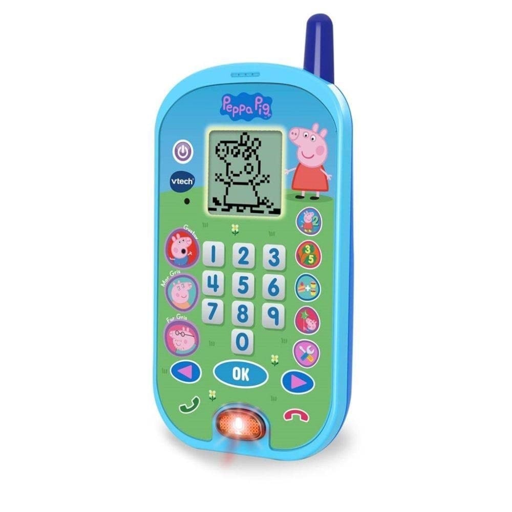 VTech Gurli Gris Læringstelefon Babylegetøj 950-523132