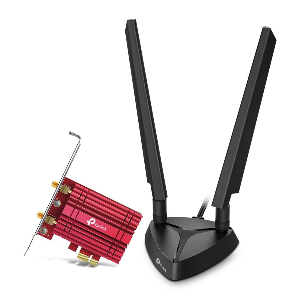 TP-Link Archer TXE75E AXE5400 Wi-Fi 6E Bluetooth 5.2 PCIe Adapter Netværksadapter