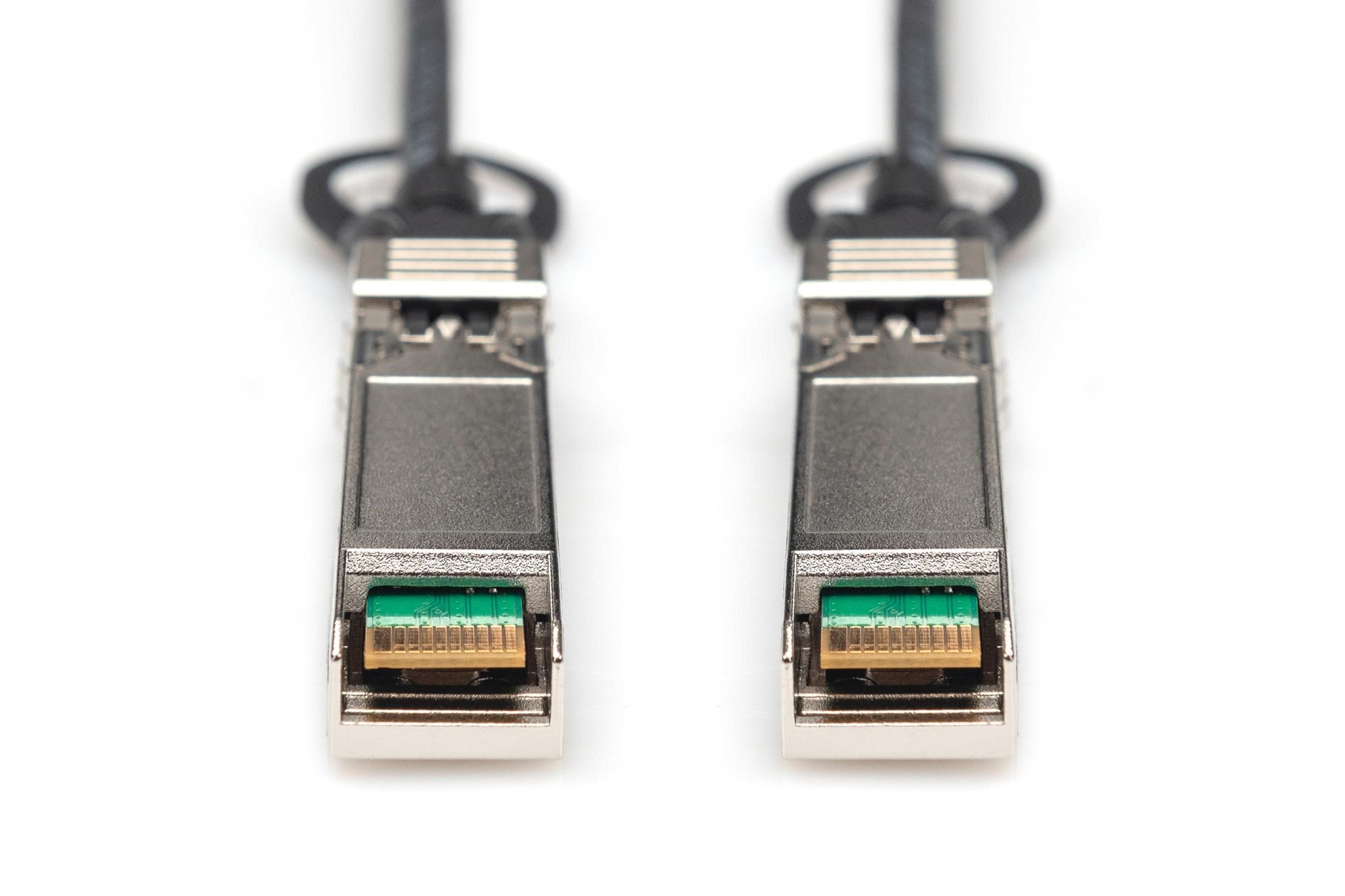 DIGITUS SFP+ 10G DAC Cable - 2m - Sort - 2m Netværkskabel DN-81222