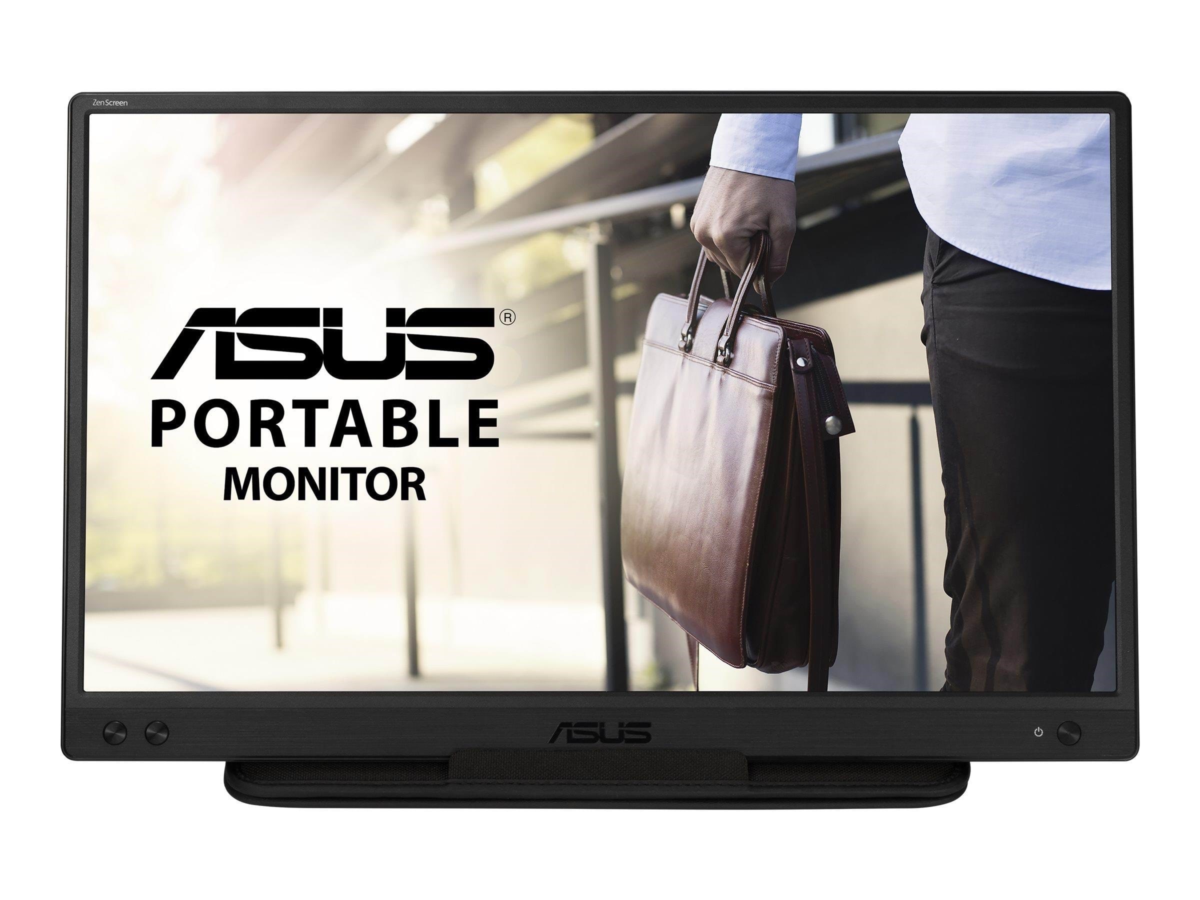 15" ASUS ZenScreen MB166C - 1920x1080 (FHD) - 60Hz - IPS Computerskærm Black 90LM07D3-B01170