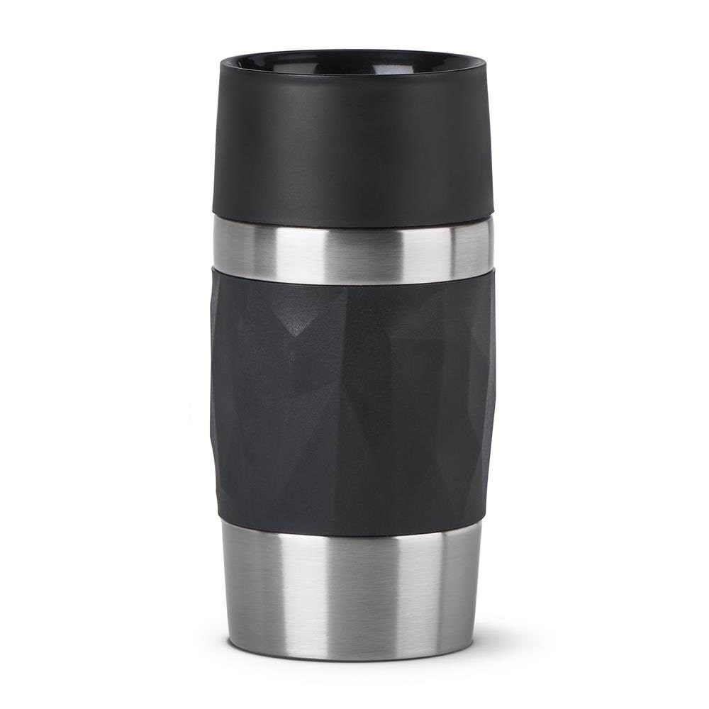 Tefal Travel Mug Compact 0.3L Black Køkkentilbehør N2160110