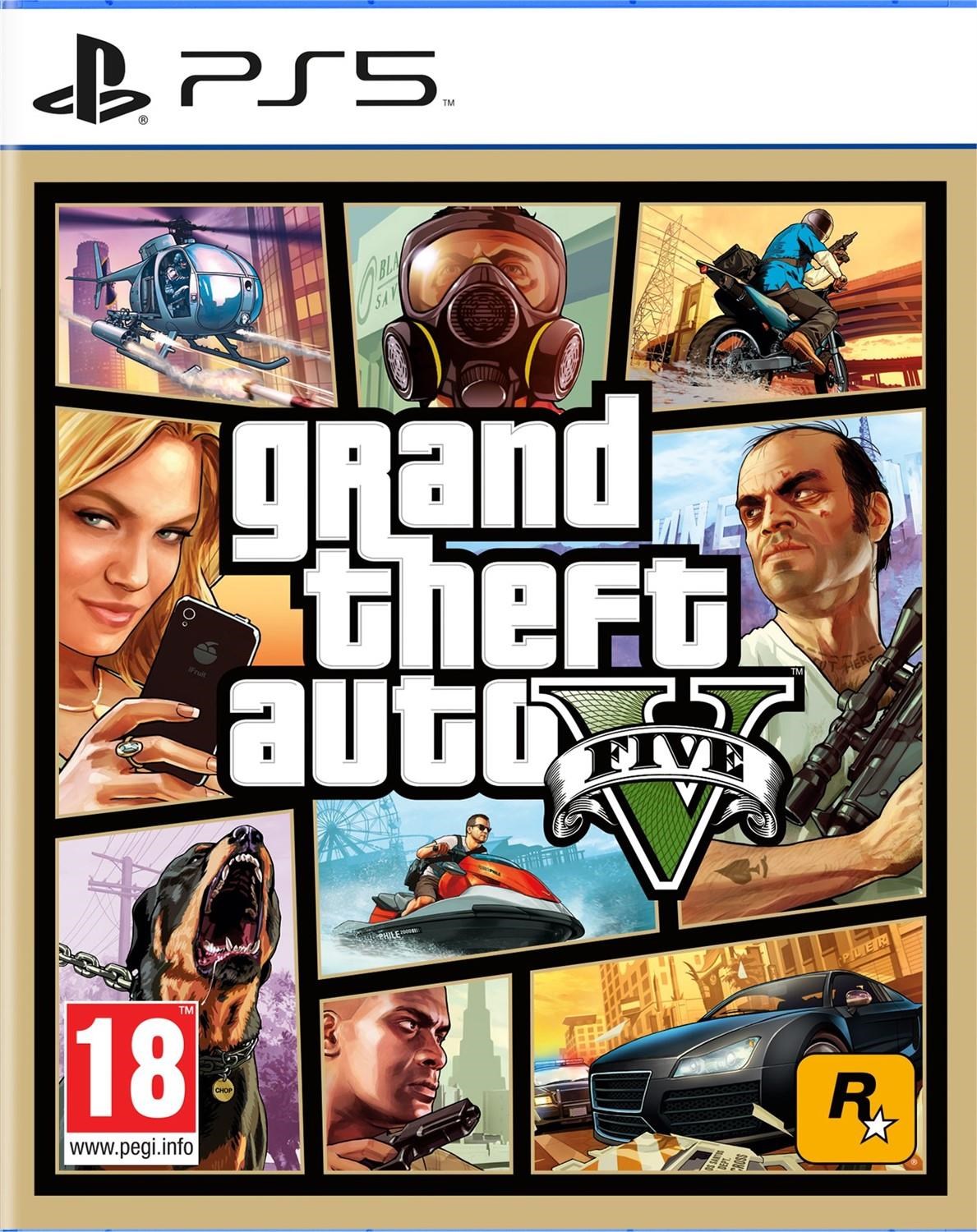 Grand Theft Auto V - Sony PlayStation 5 - Action Spil 5026555431842