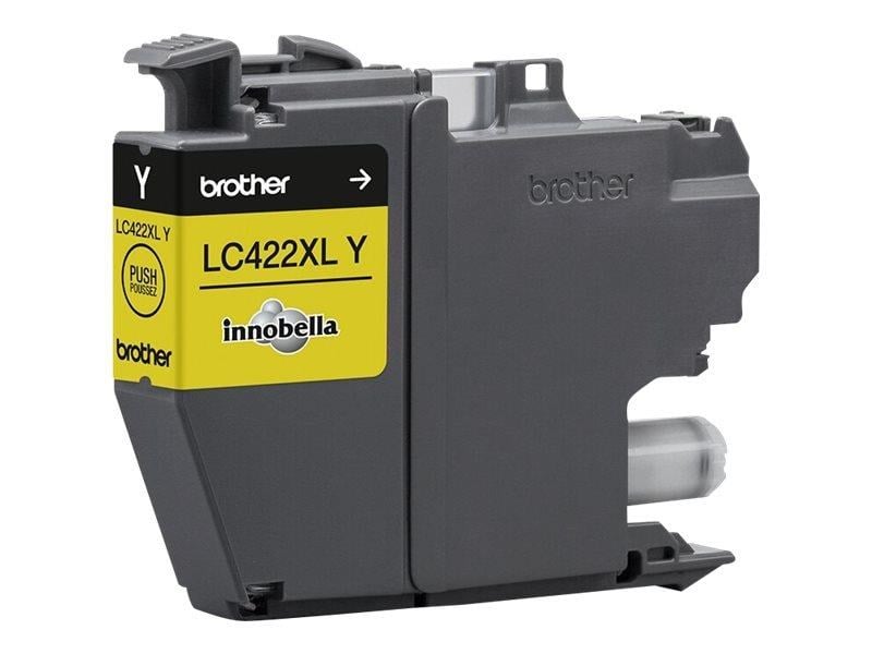 Brother LC 422XLY - High Yield - Yellow Ink Printerpatron Og Toner Gul LC422XLY