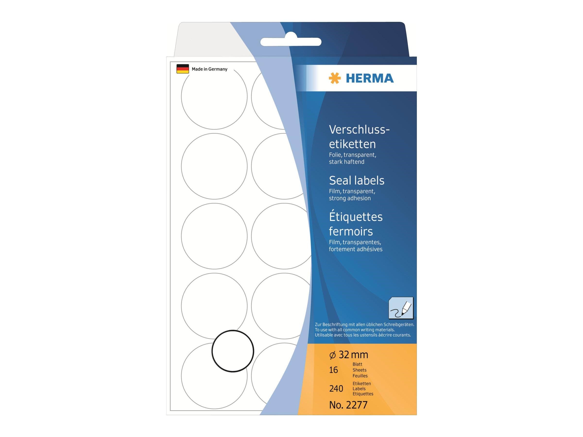 HERMA labels - 240 label(s) - 32 mm round Fotopapir 2277