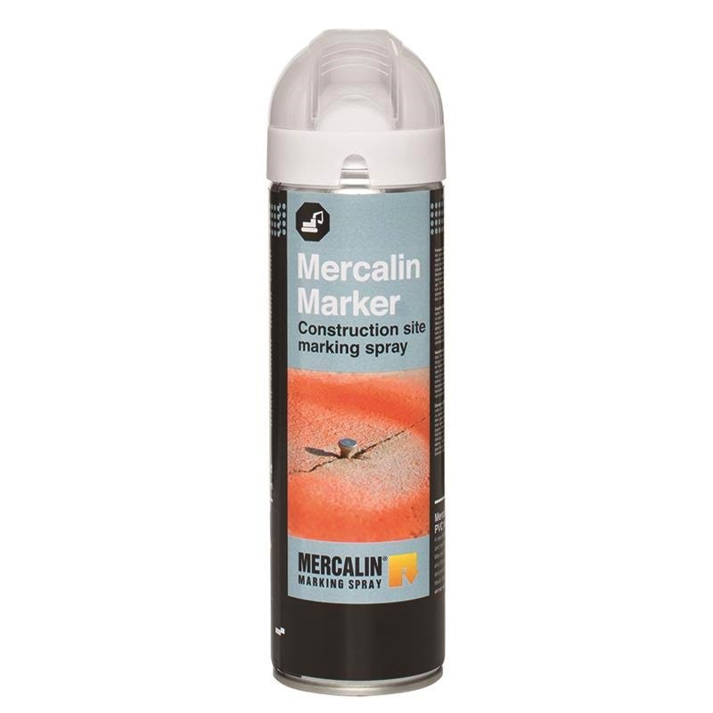 TECHNIMA Mercalin marking spray 500 ml. white Værktøj 7340057601083