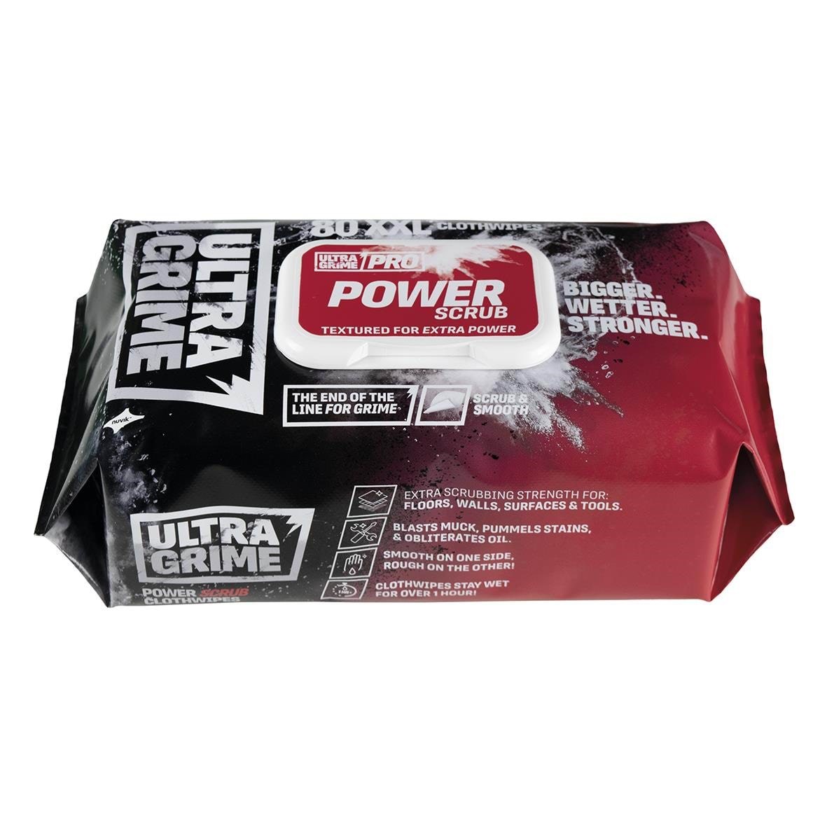 UNIWIPE UltraGrime Pro Power Scrub Wipes Rengøring 5060460470121