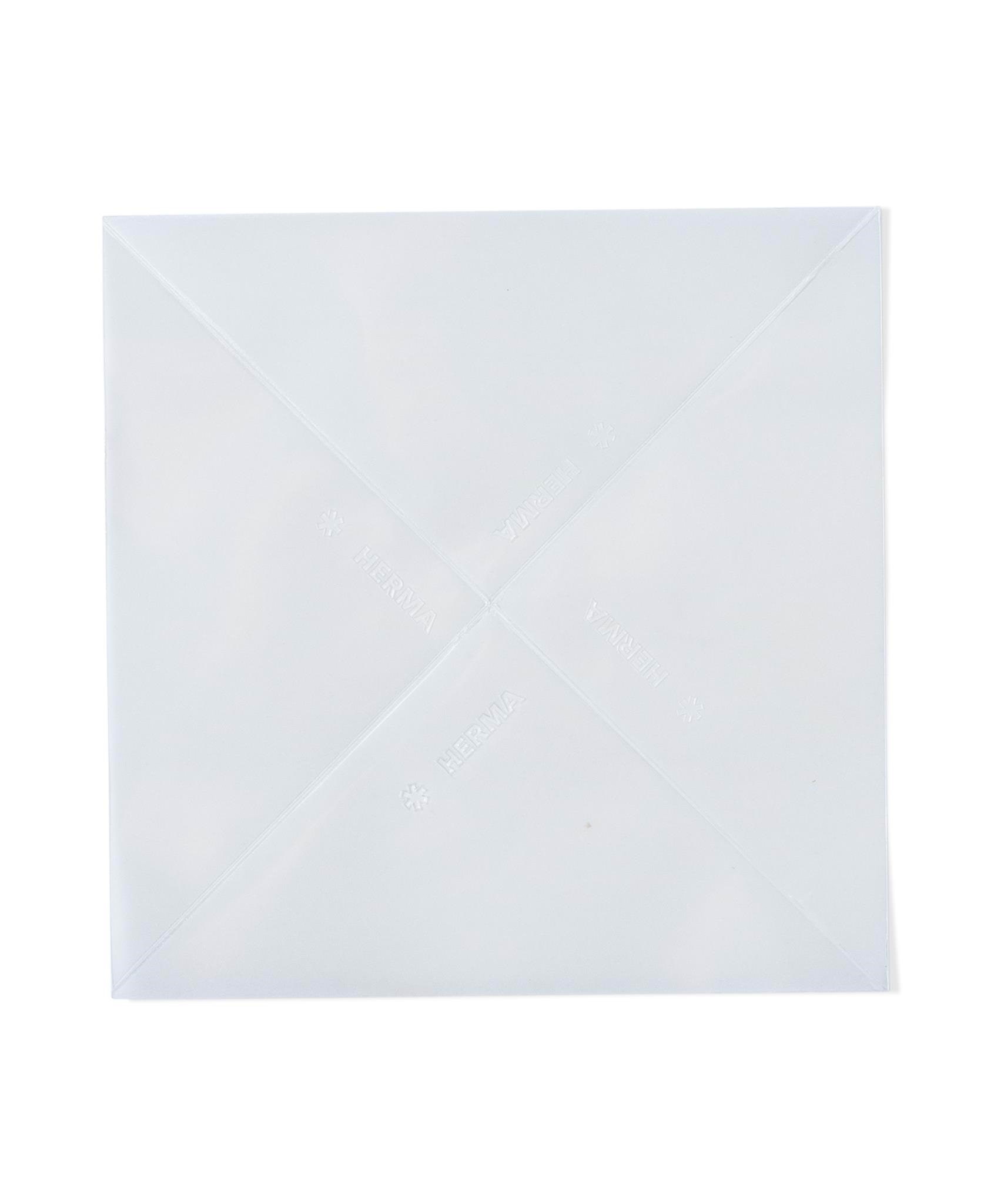 HERMA Triangular pouches 75 x 75 mm 100 pieces Plastiklomme 1407