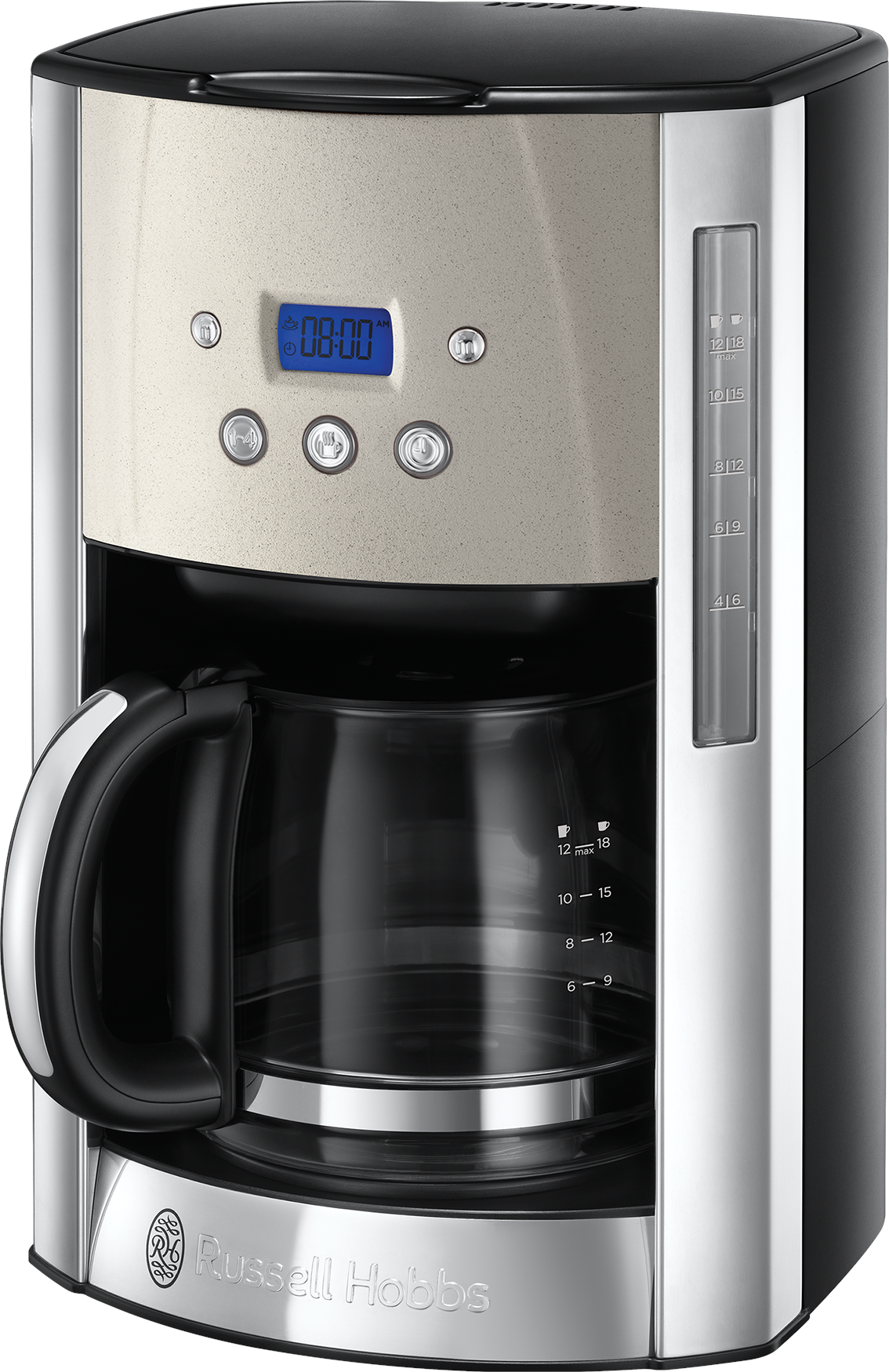 Russell Hobbs Luna Stone Coffee Maker 26990-56 Kaffemaskine Sort