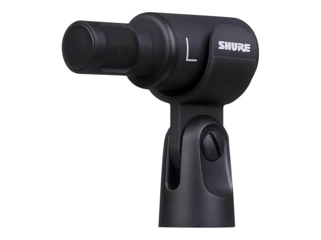 Shure MV88+ Stereo USB Mikrofon. Mikrofon Sort MV88+STEREO-USB