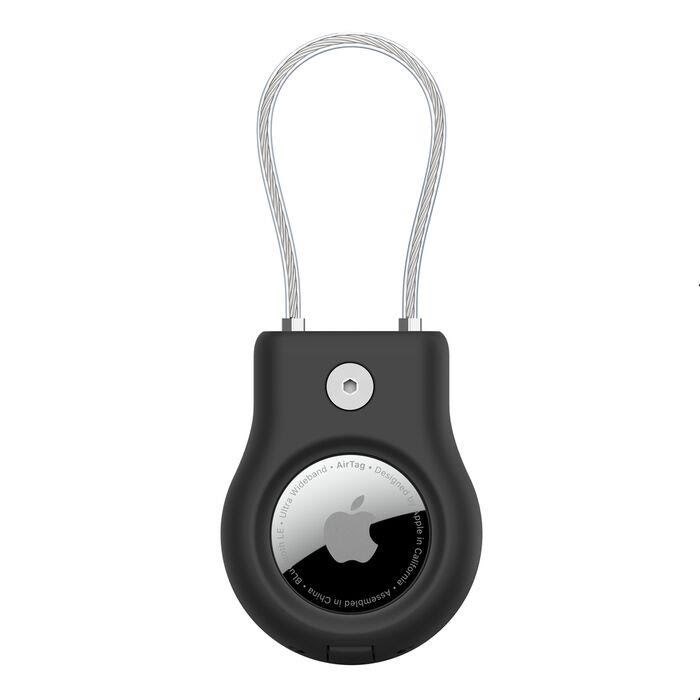 Belkin Secure Holder with Wire Cable - Airtag - Black Mobil Tilbehør MSC009BTBK