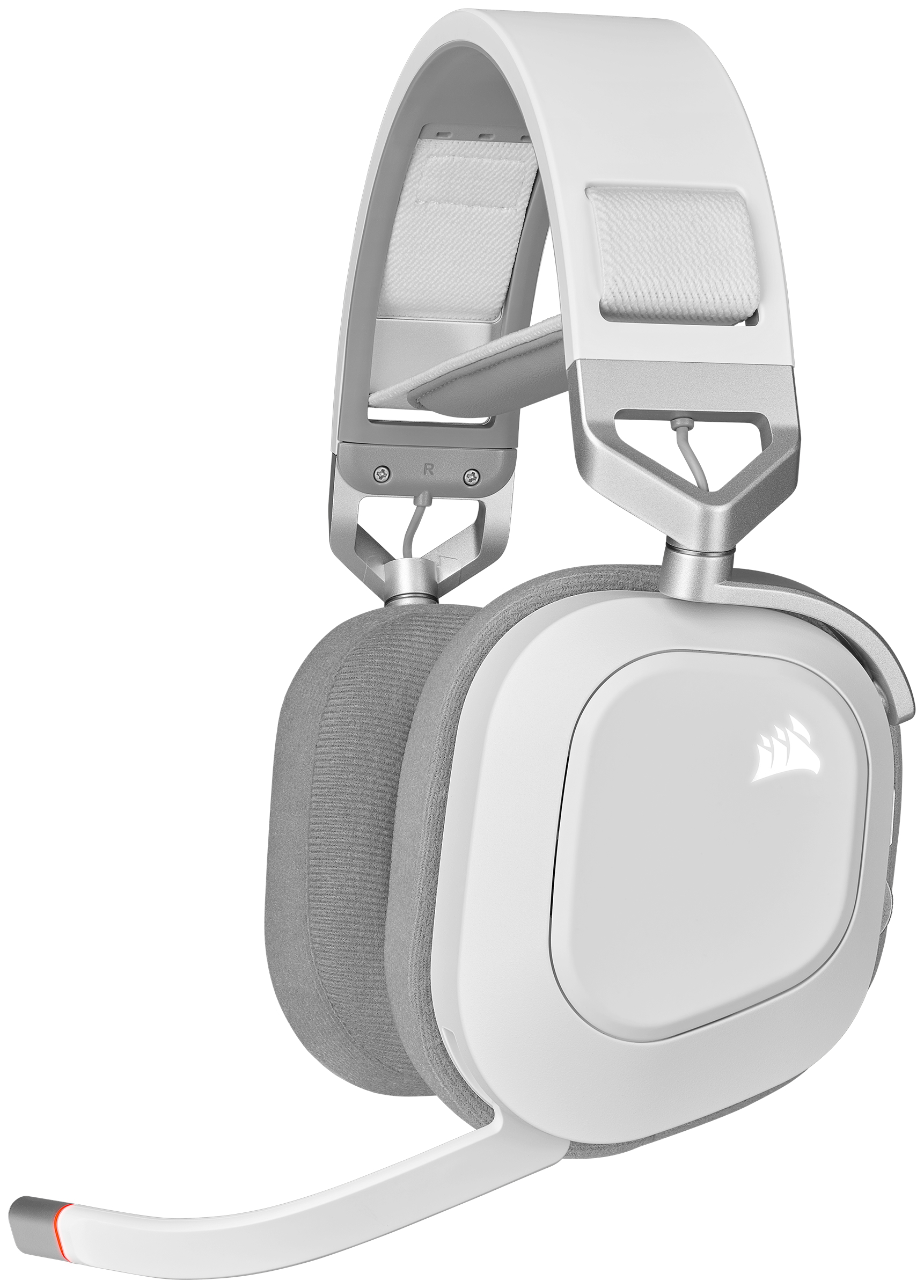 Corsair HS80 RGB Wireless - White Hovedtelefoner Og Headset Hvid CA-9011236-EU