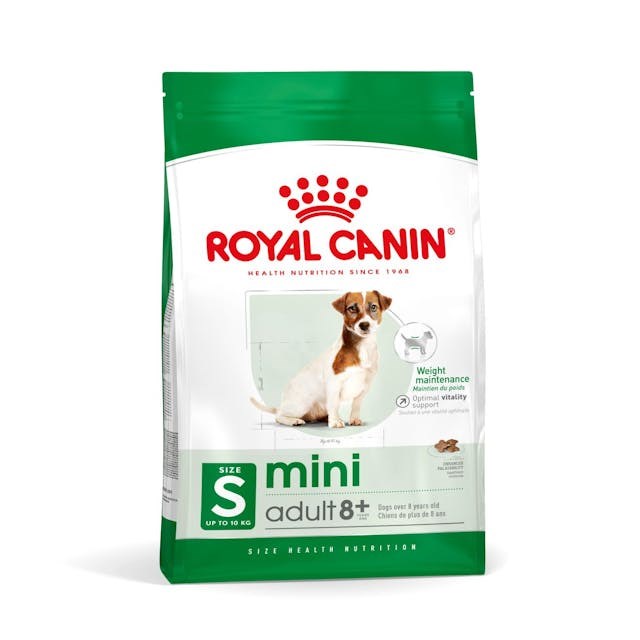 Royal Canin Mini Adult 8+ 8kg Hundeudstyr 3182550831406