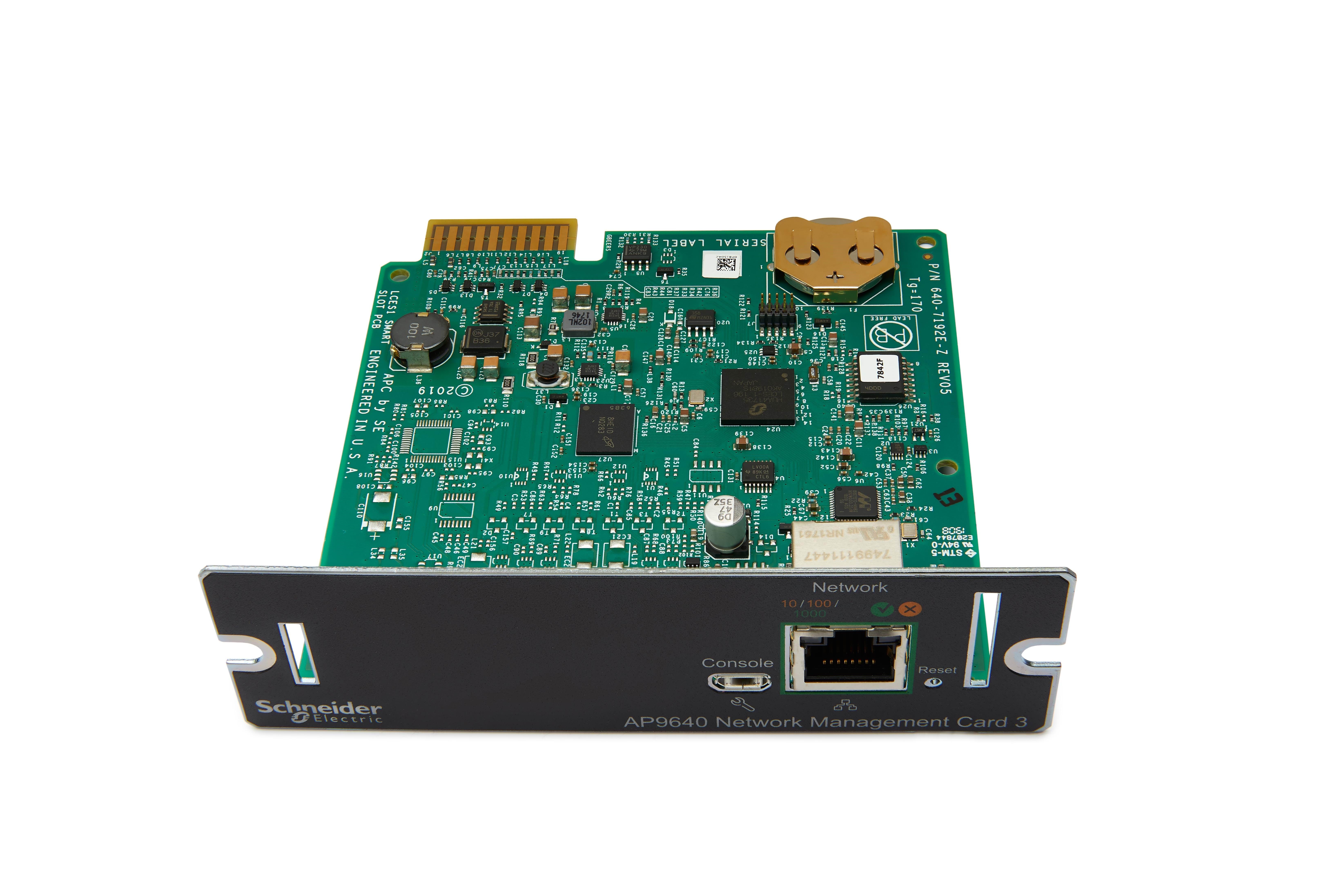 APC Network Management Card 3 with PowerChute Network Shutdown / AP9640 Netværksadapter