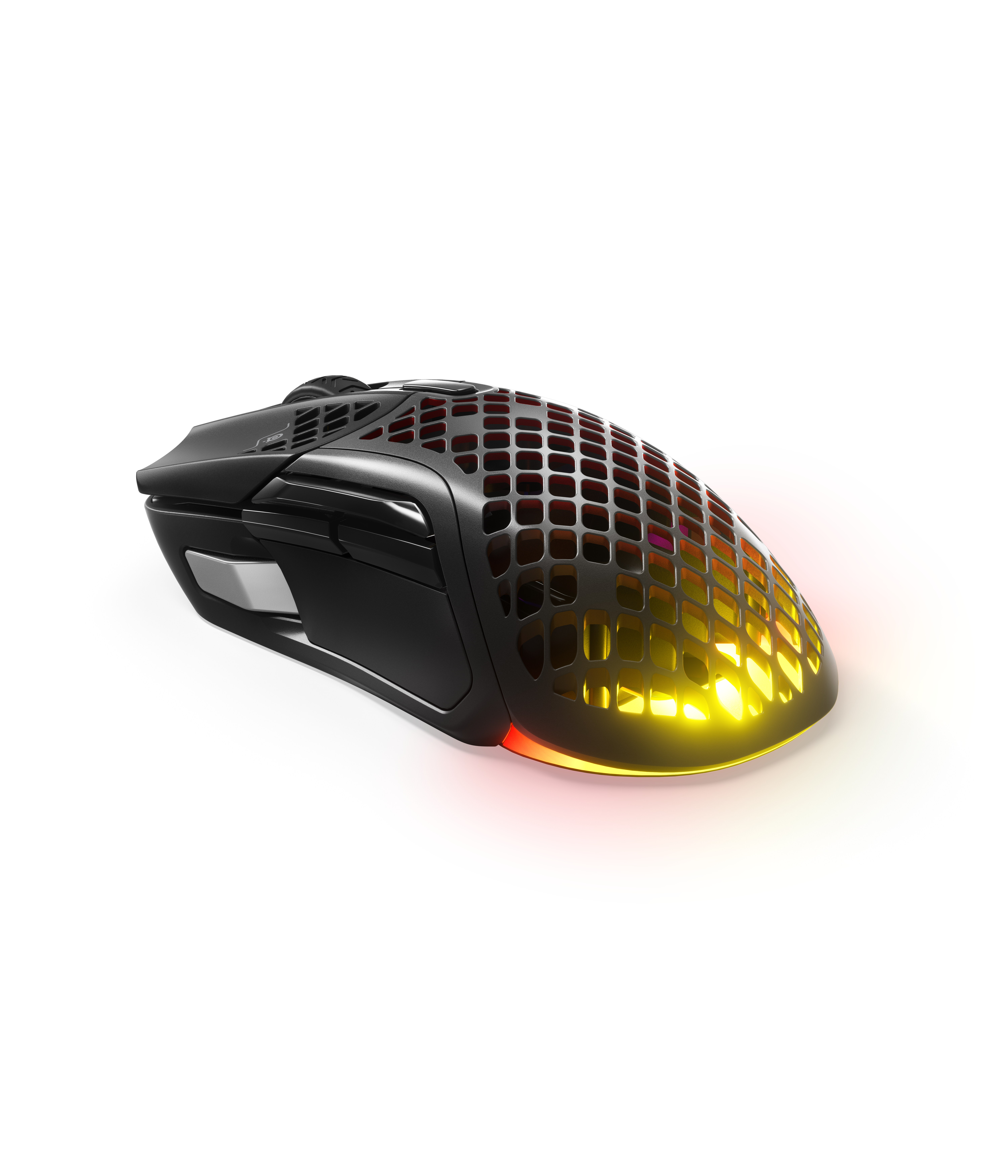 SteelSeries ærox 5 Wireless - Gaming Mus - Optisk - 9 knapper - Sort Mus 62406