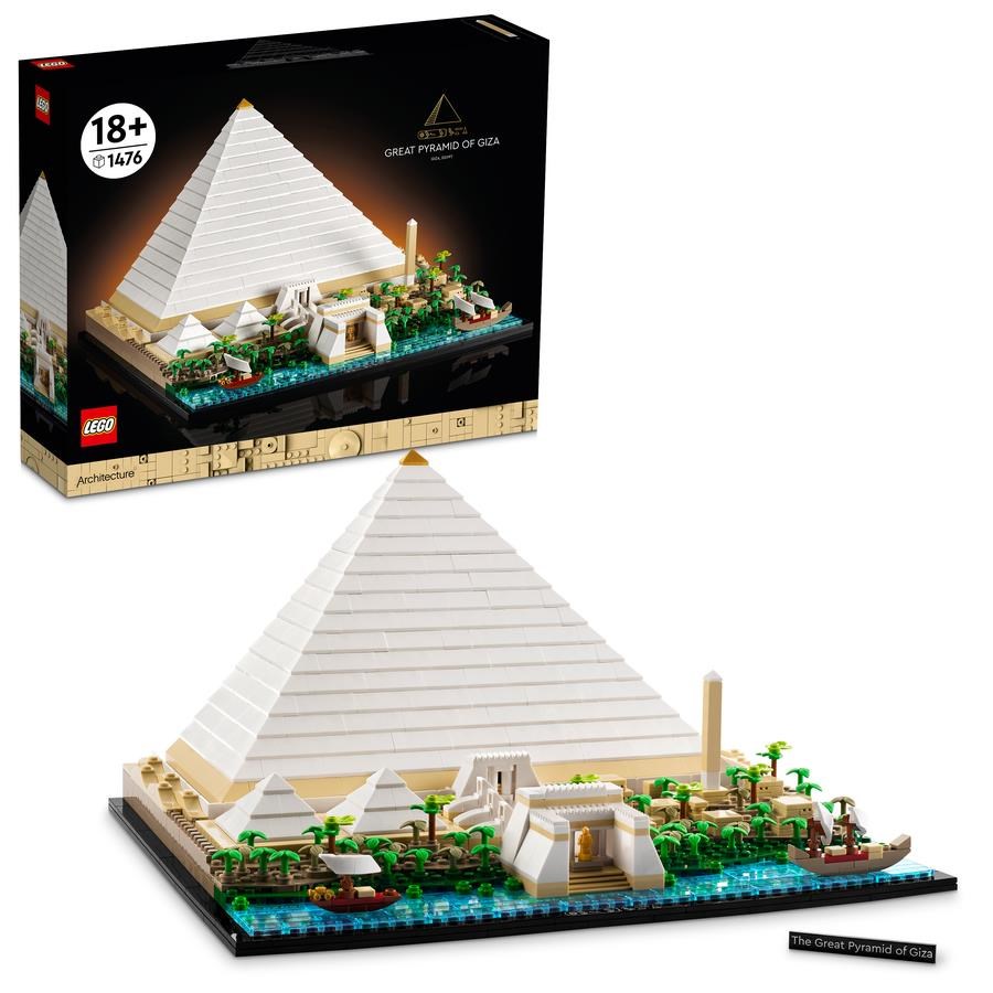 LEGO Architecture 21058 Den store pyramide i Giza byggesæt 18+ år