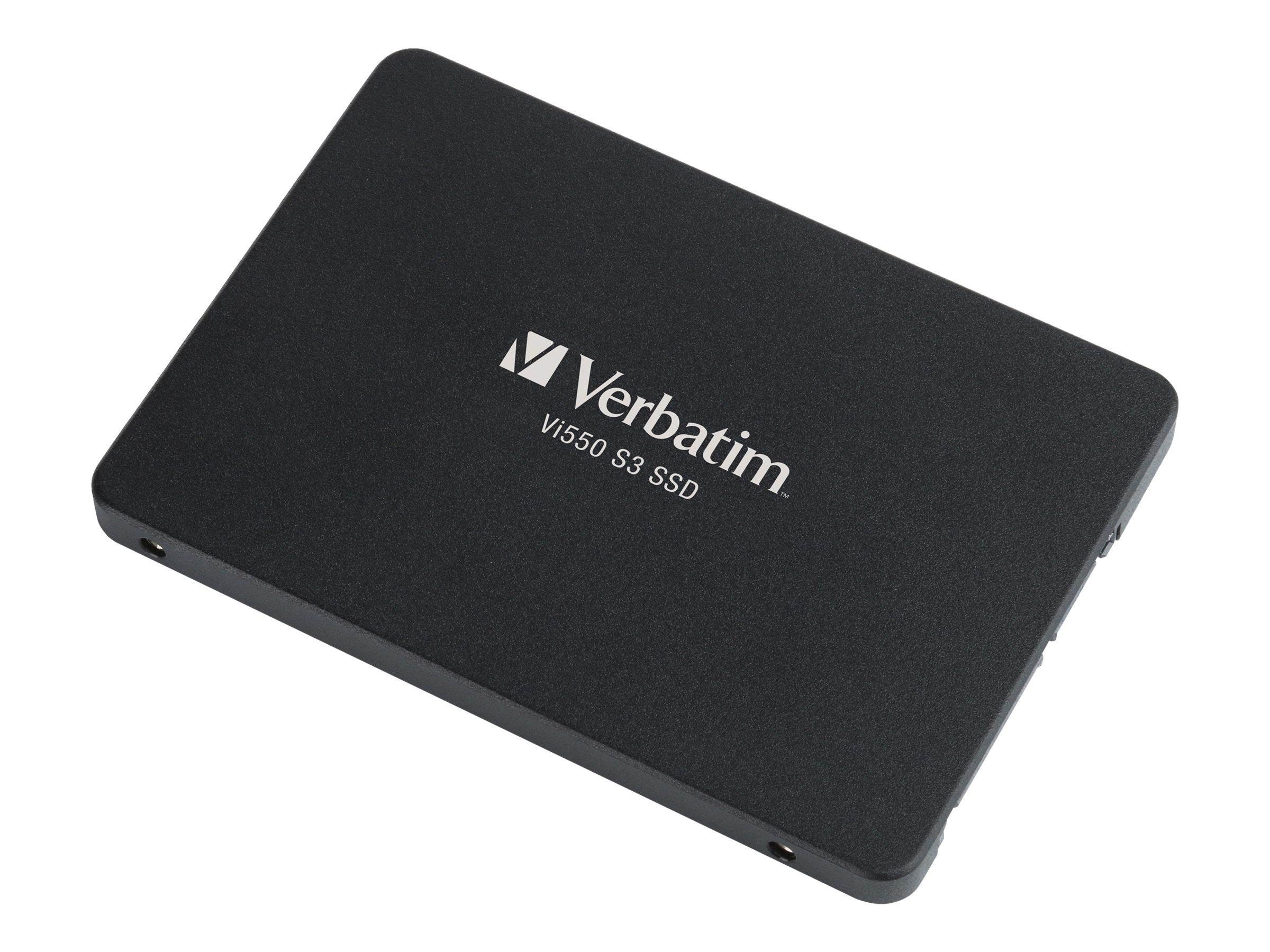 Verbatim Vi550 S3 SSD - 512GB - SATA-600 - 2.5" Ssd Harddisk Sort 49352
