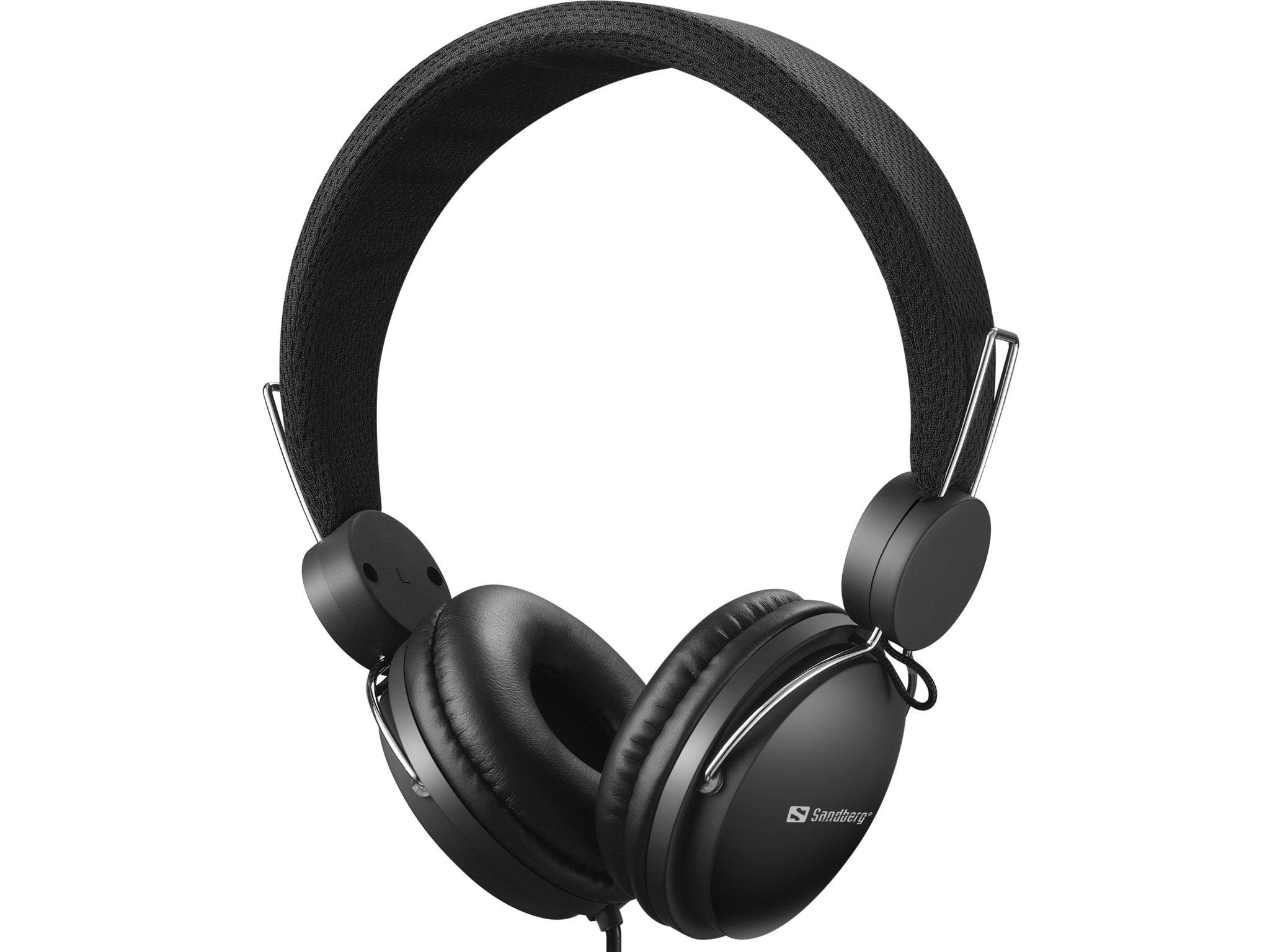 Sandberg MiniJack Headset with Line-Mic (3.5mm) Hovedtelefoner Og Headset 126-34