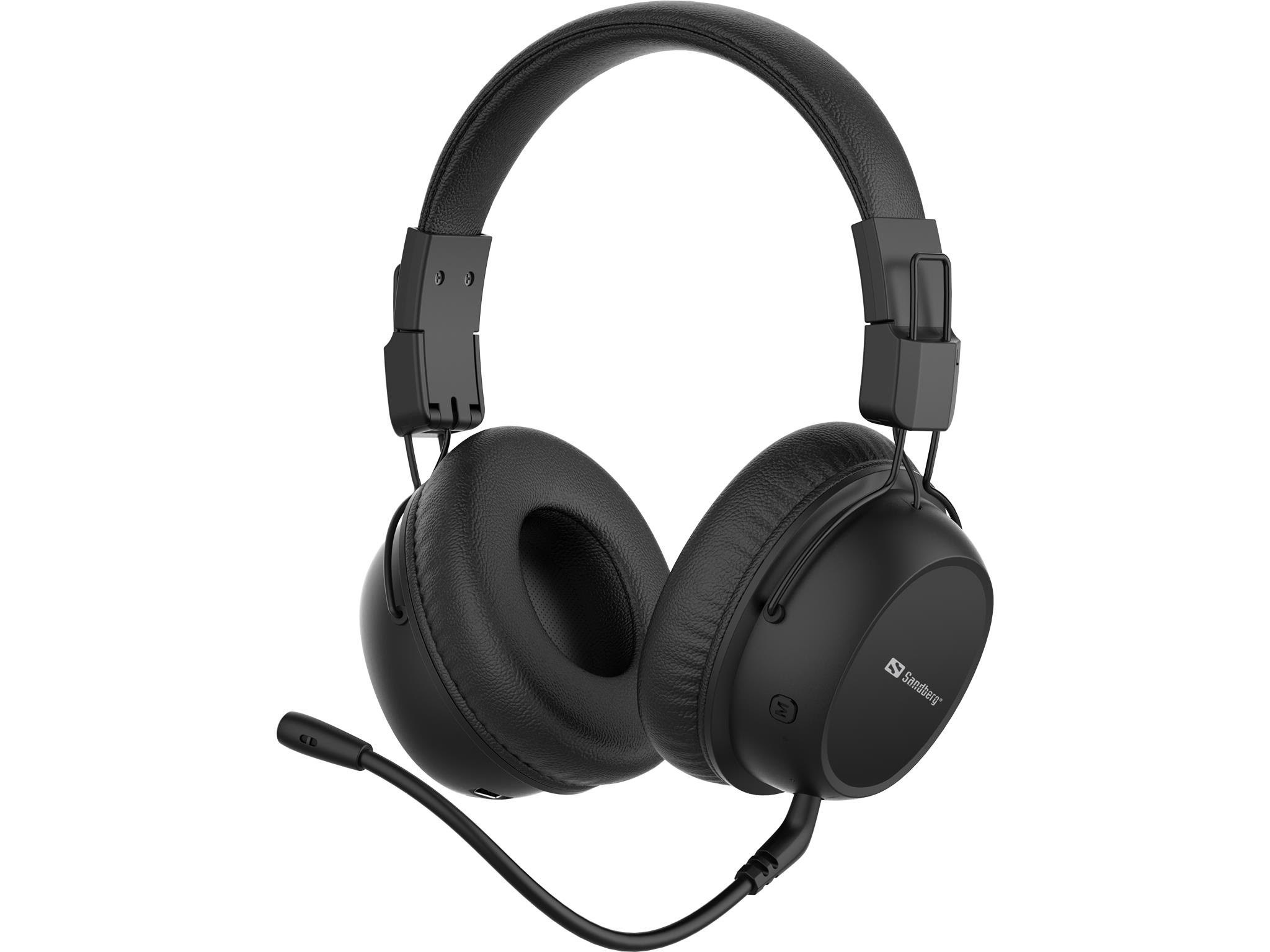 Sandberg Bluetooth Headset ANC FlexMic Hovedtelefoner Og Headset 126-36