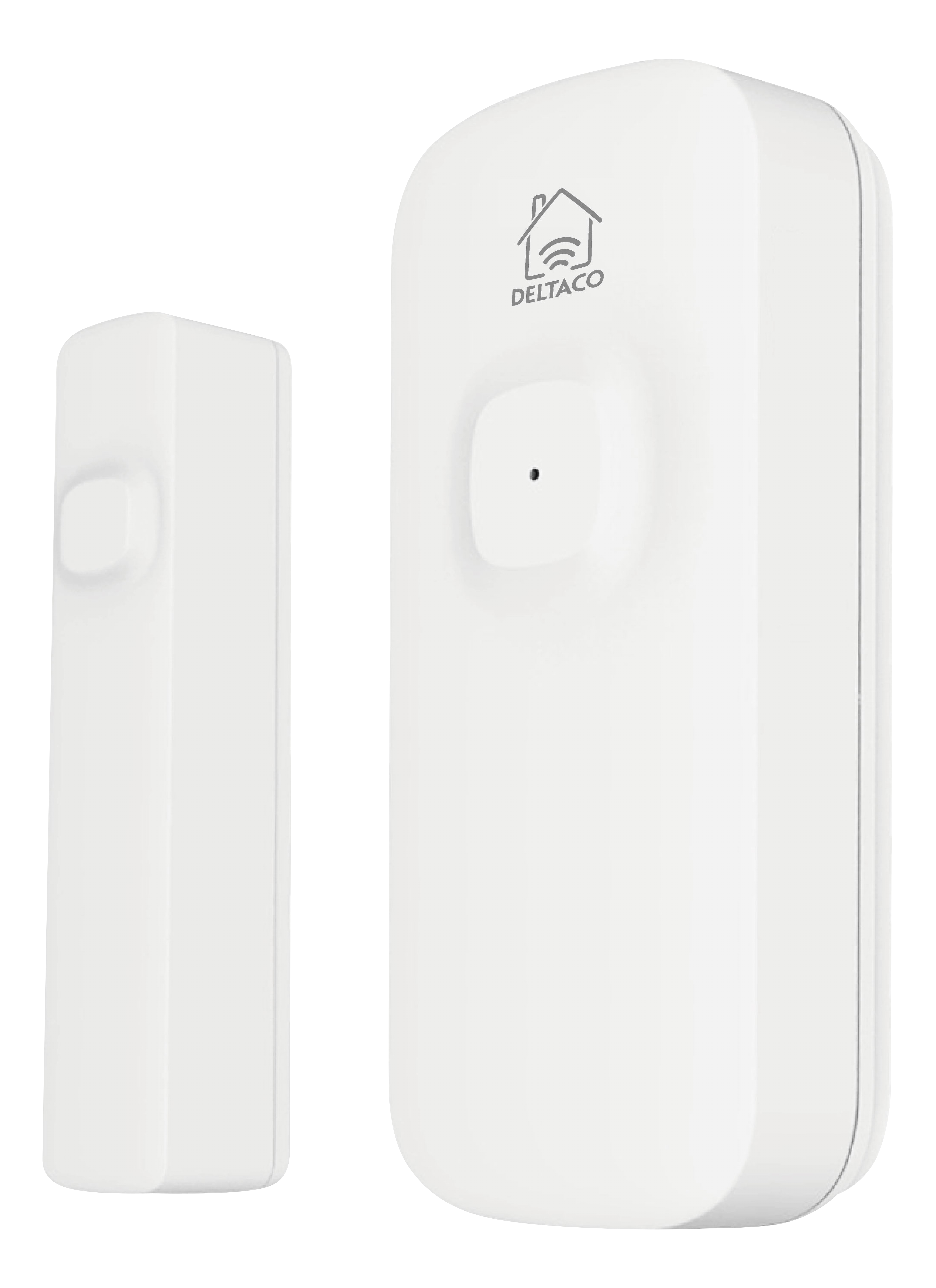 Deltaco Magnetisk dør- og vinduessensor, Wi-Fi, hvid Smart Home SH-WS02