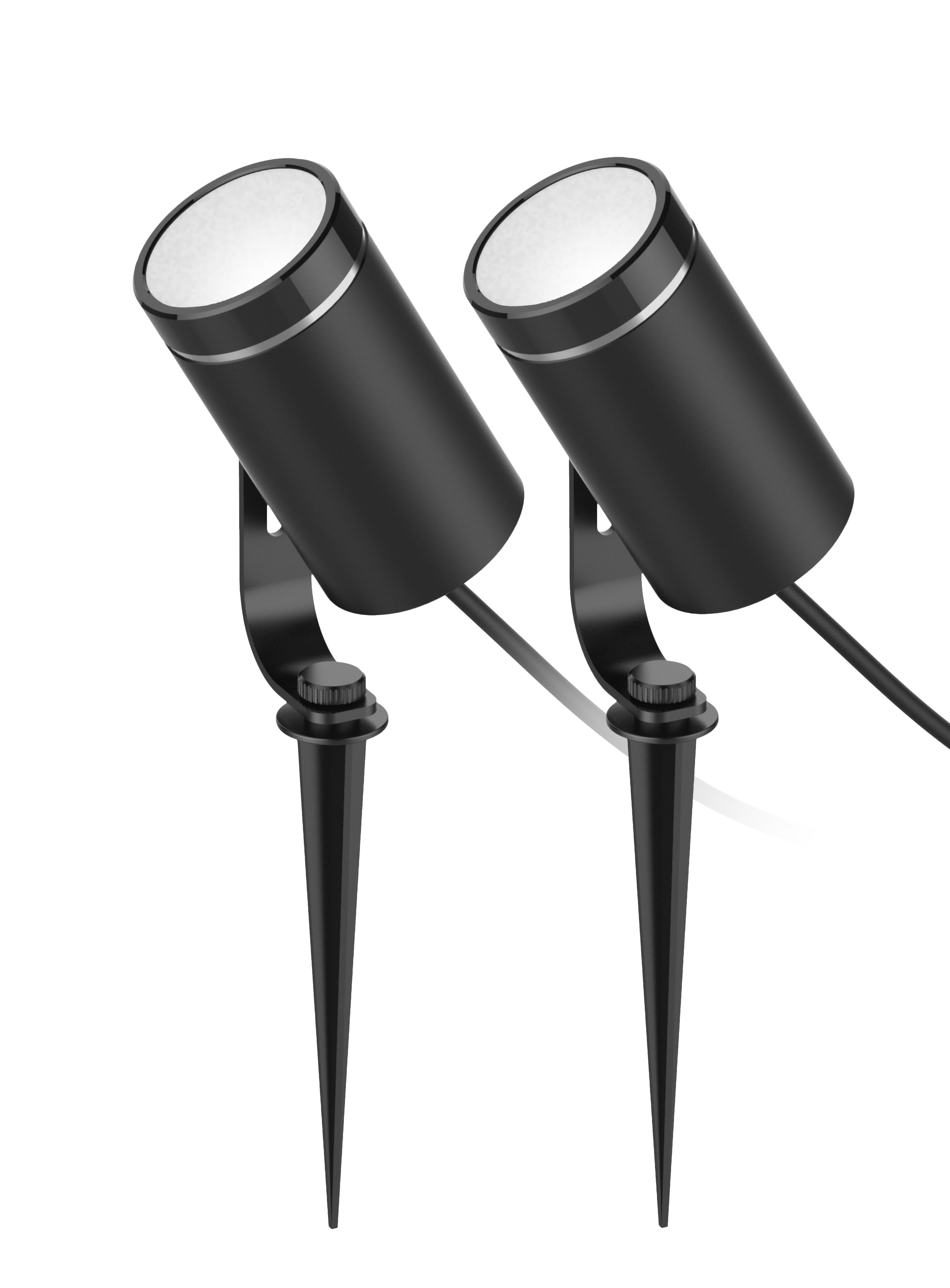 Deltaco SH-GLKEX01, Smart RGB havelys med varmt hvidt lys, udvidelsessæt, sort Smart Home SH-GLEX01