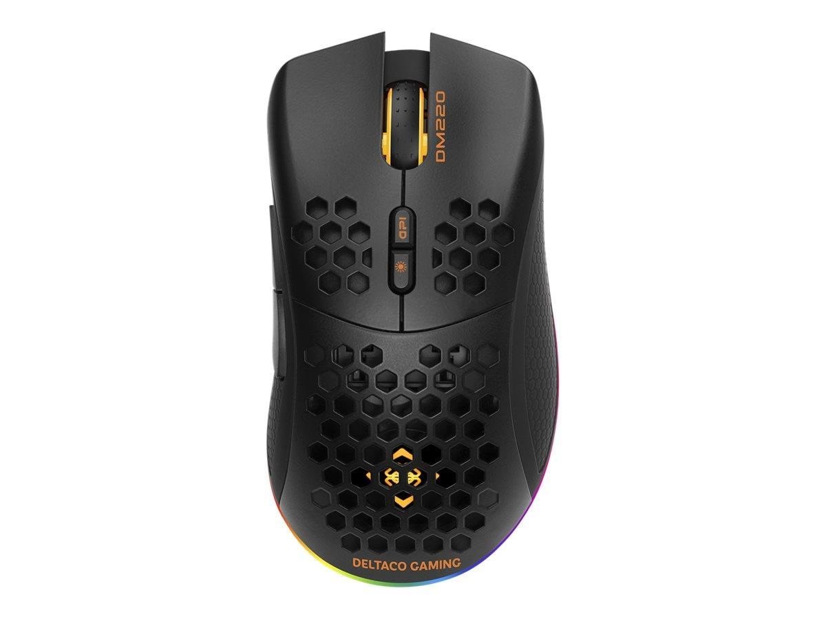 Deltaco GAMING DM220 - Mus - 7 knapper - Sort Mus GAM-120