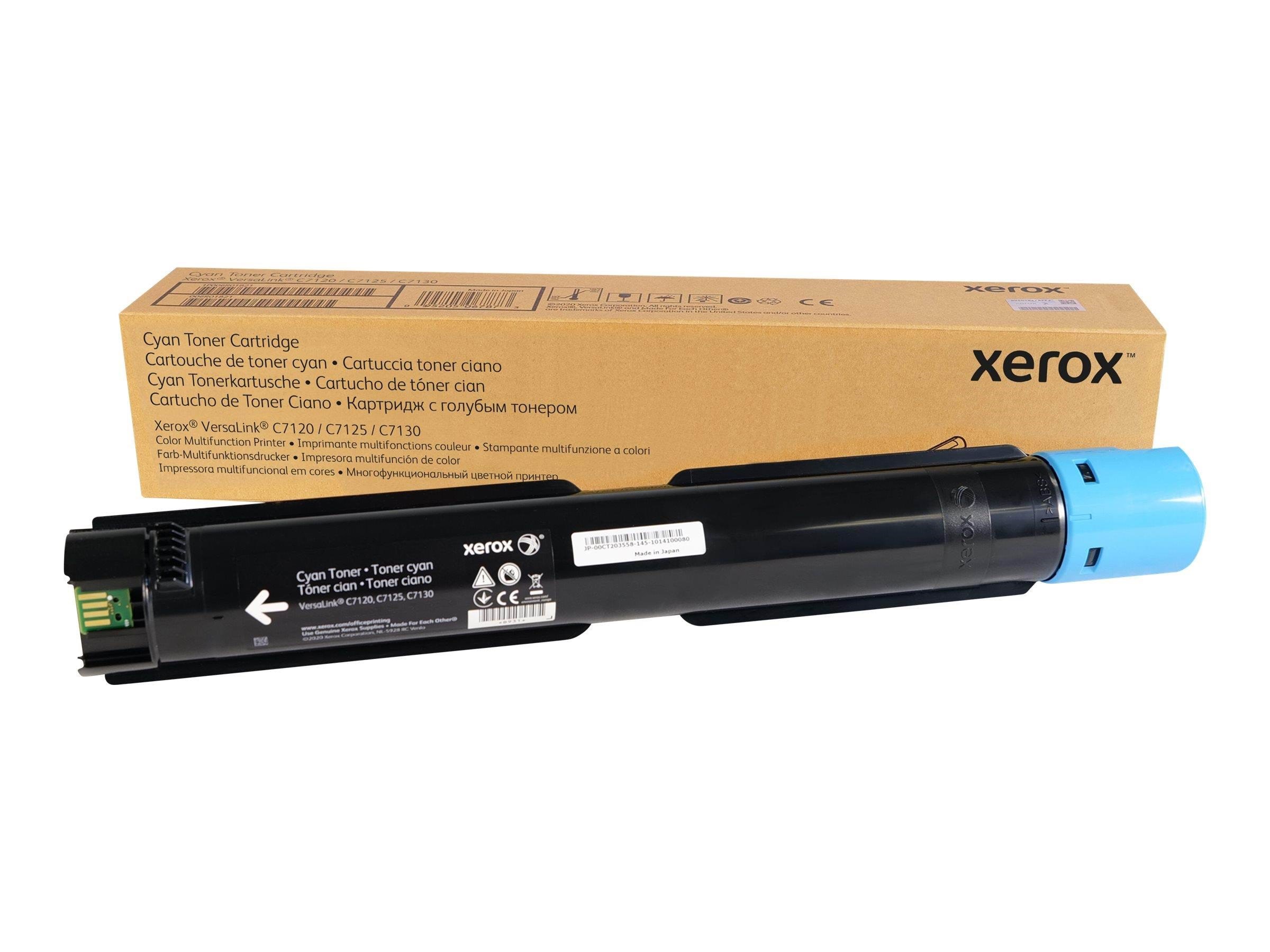 Xerox - Cyan | Original | Toner cartridge | VersaLink C7120 Printerpatron Og Toner 006R01825