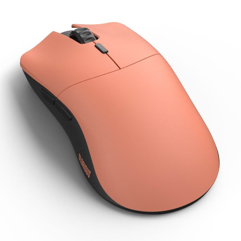 Glorious Model O PRO - Wireless - Red Fox - Forge - Gaming Mus - Optisk - 6 knapper - Rød Mus GLO-MS-OW-RF-FORGE