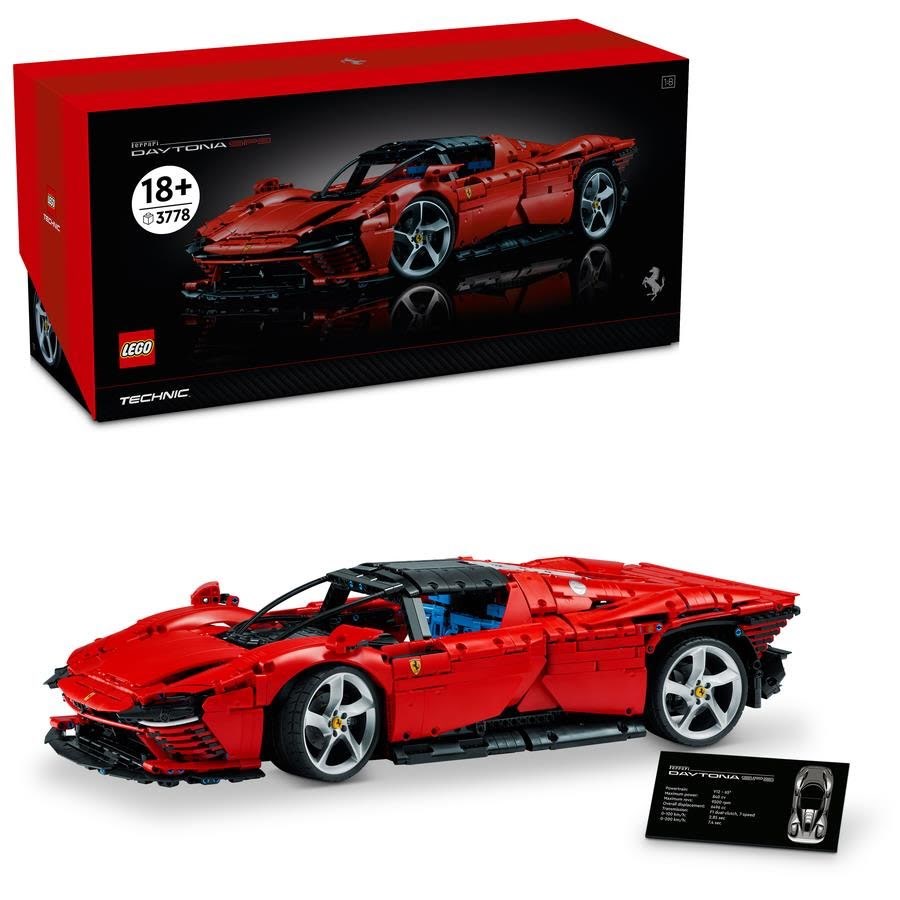 LEGO Technic 42143 Ferrari Daytona SP3 byggesæt 18+ år