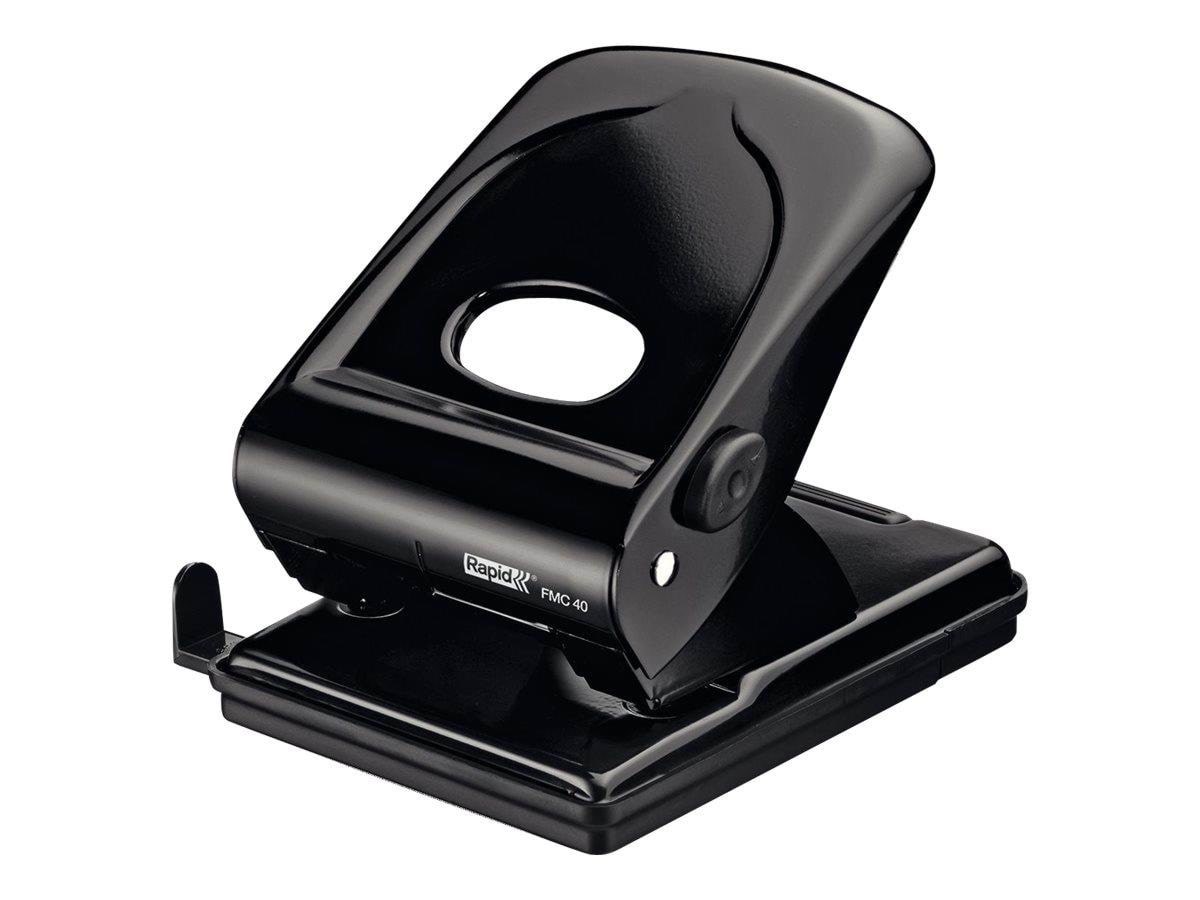 Rapid Hulapparat FMC40 2-huls 40 ark Fantom sort Hæftemaskine 21835601